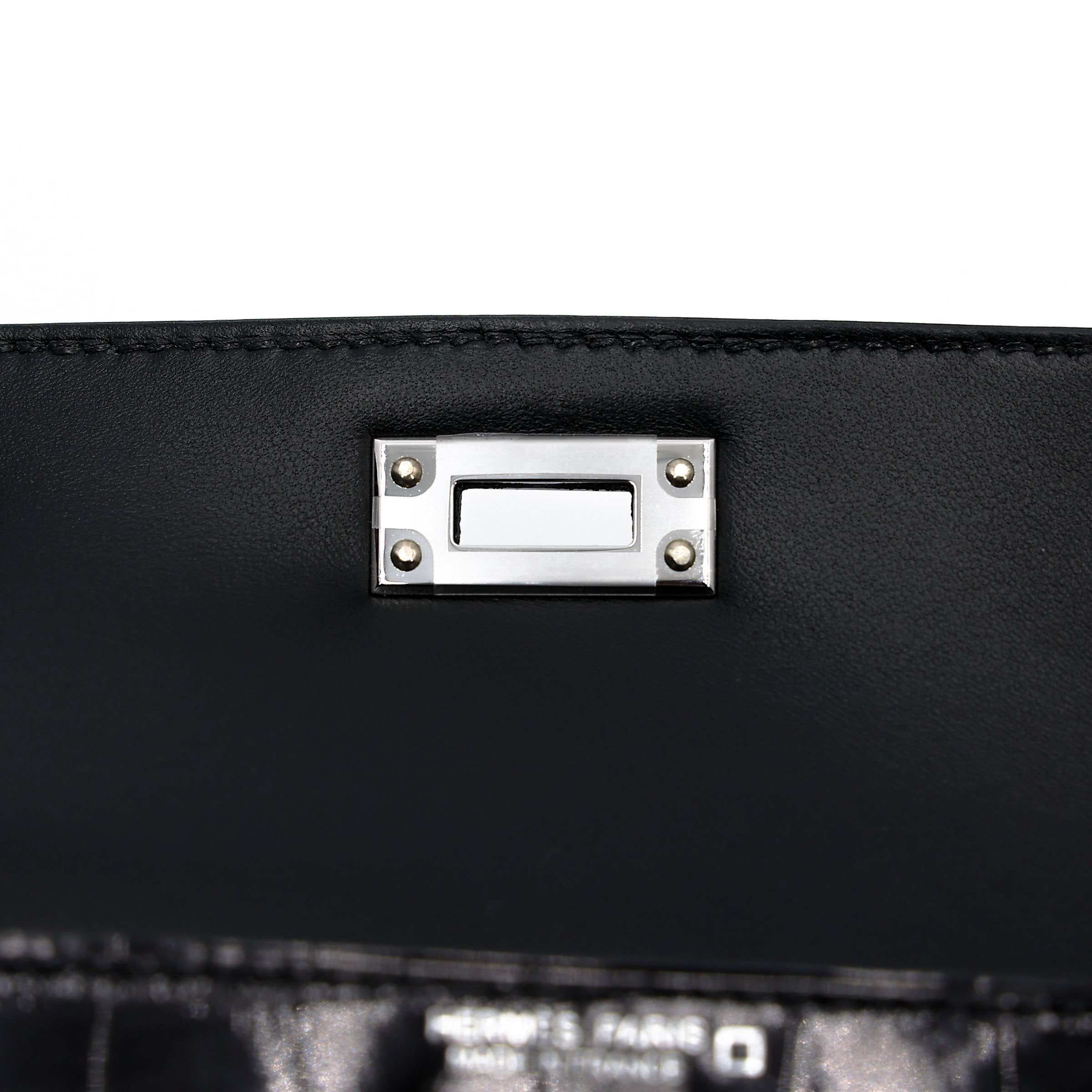 ランク N 新品 HERMÈS エルメス ミニケリー2 ブラック (89