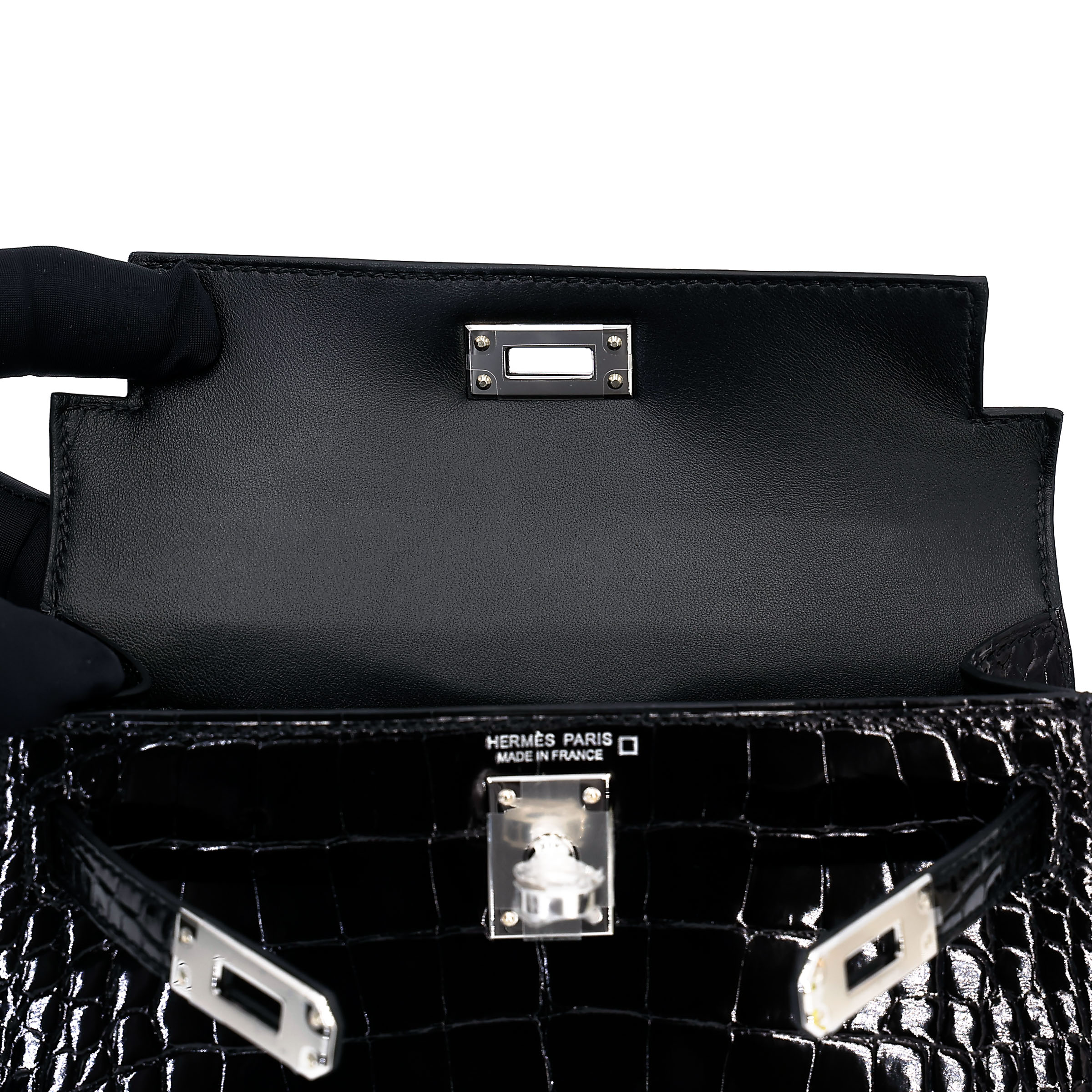 ランク N 新品 HERMÈS エルメス ミニケリー2 ブラック (89