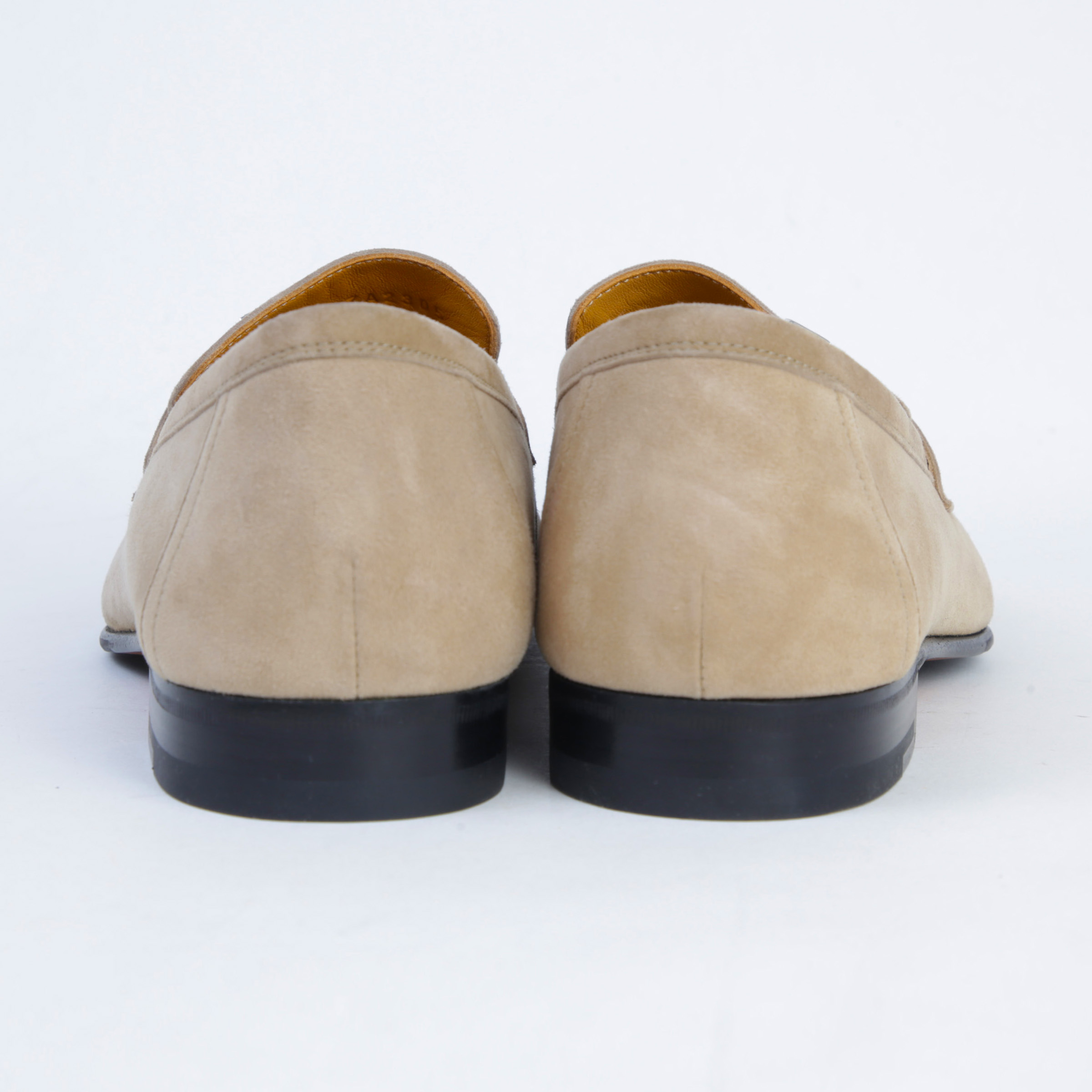 ランク NS 未使用品 HERMÈS エルメス モカシン パリ ベージュ スエード