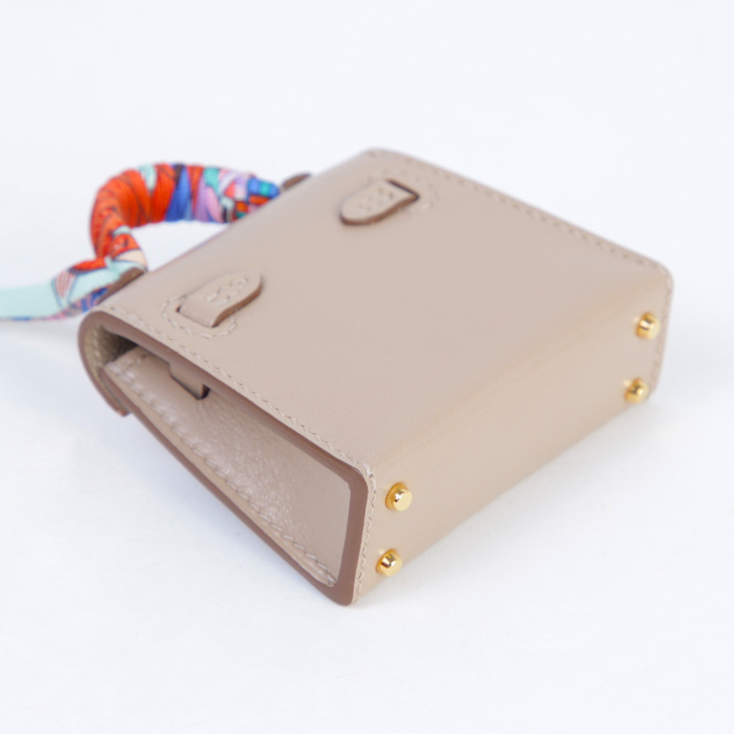 ランク SA HERMÈS エルメス ケリーツイリー ベージュ タデラクト