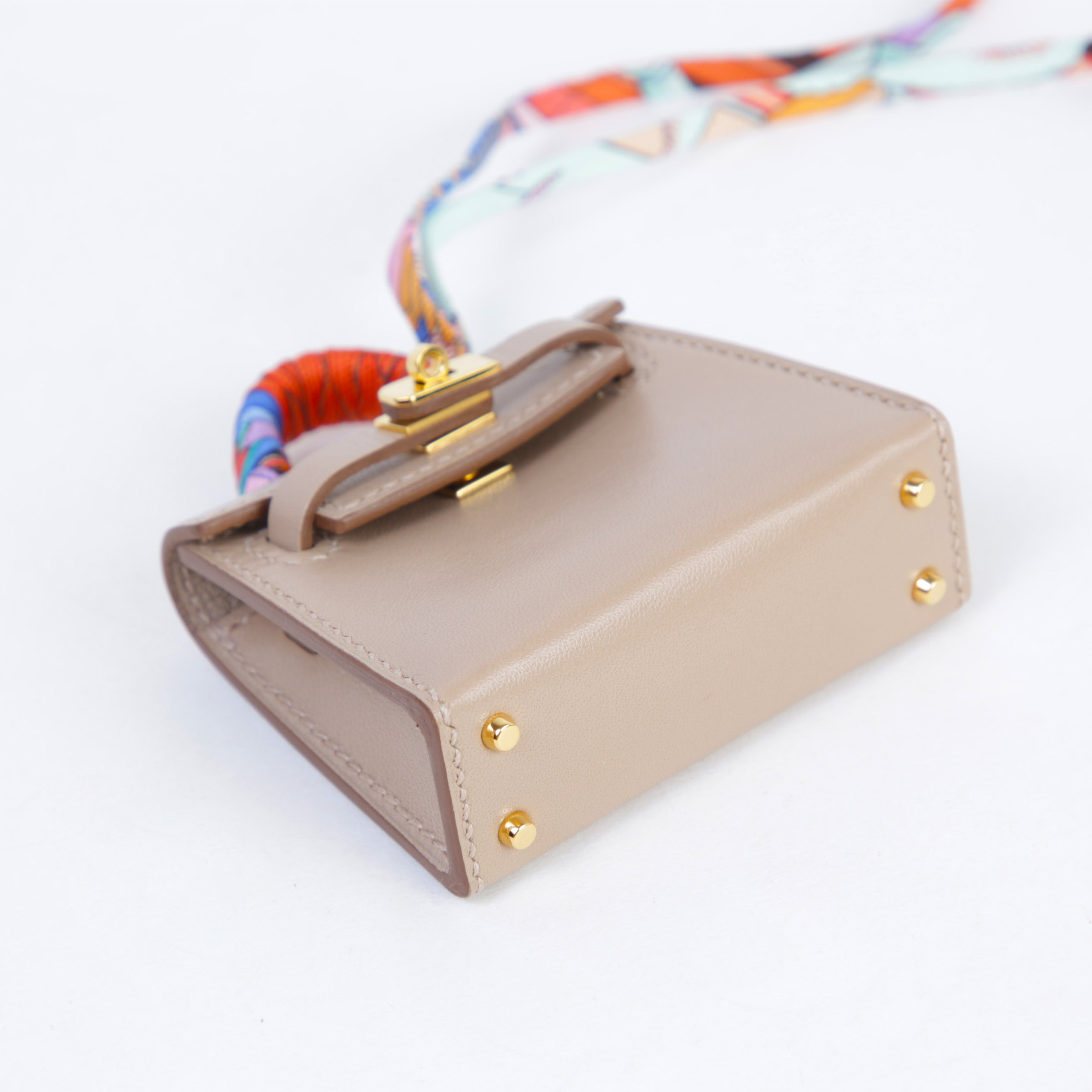 ランク SA HERMÈS エルメス ケリーツイリー ベージュ タデラクト