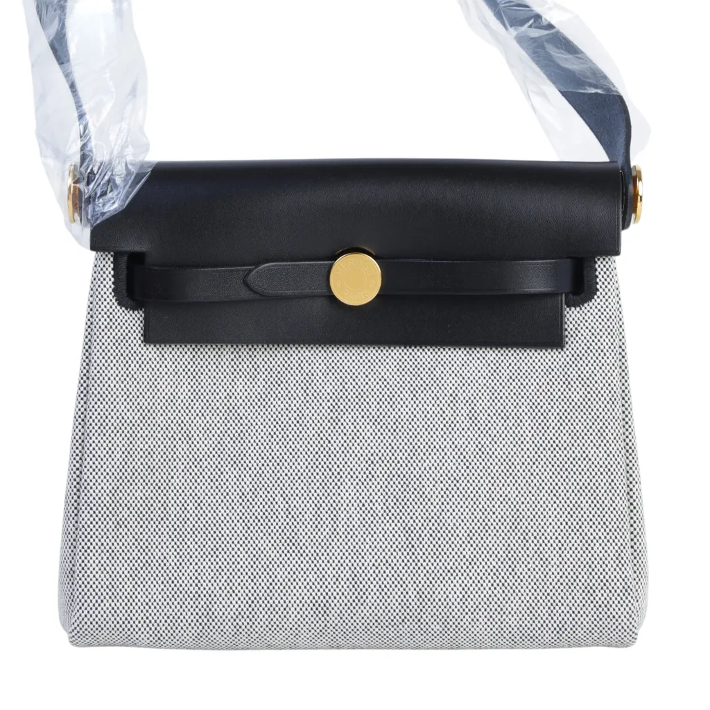 Herbag Zip Mini 20 Noir (89) Ecru