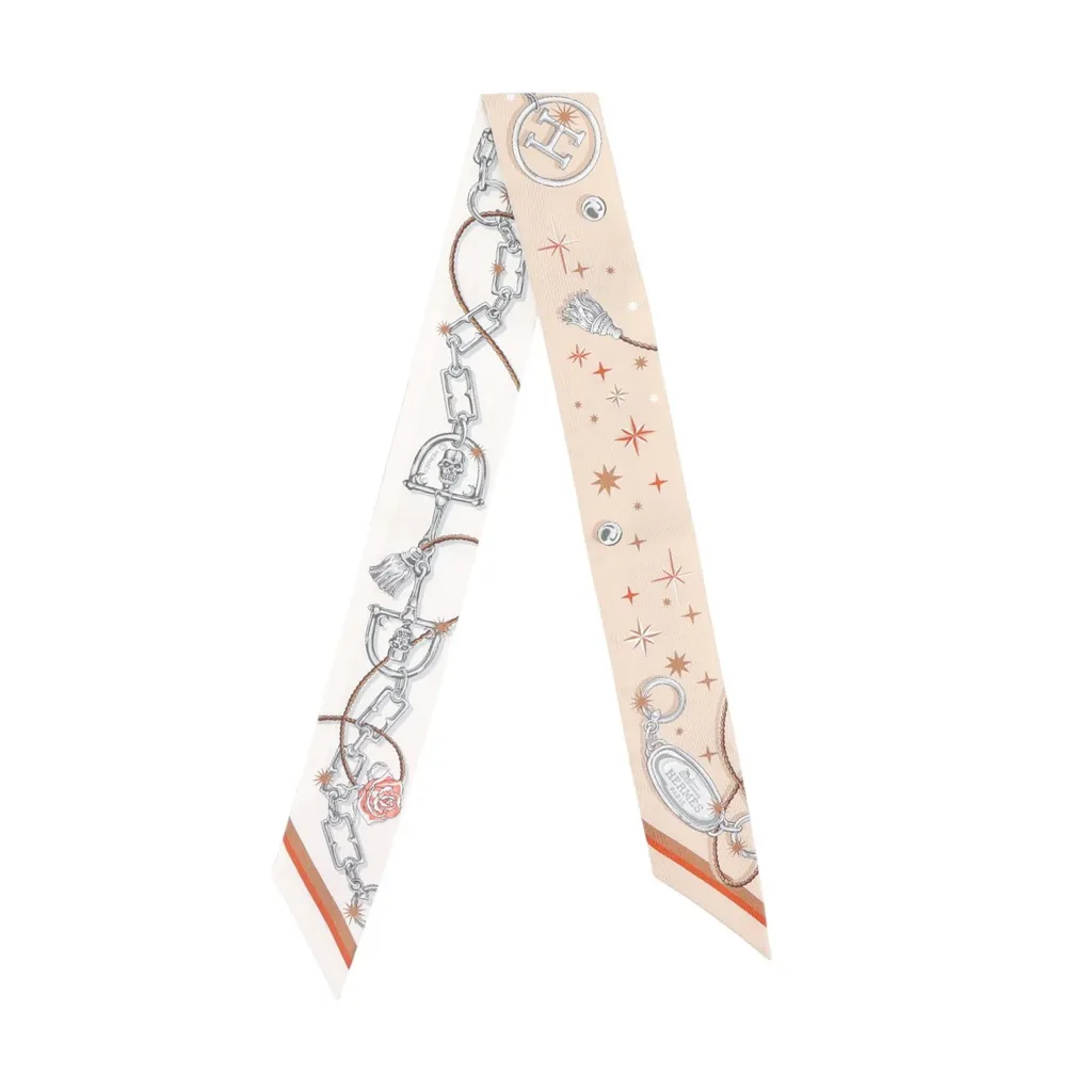 Twilly C'est la Fete  Pink White