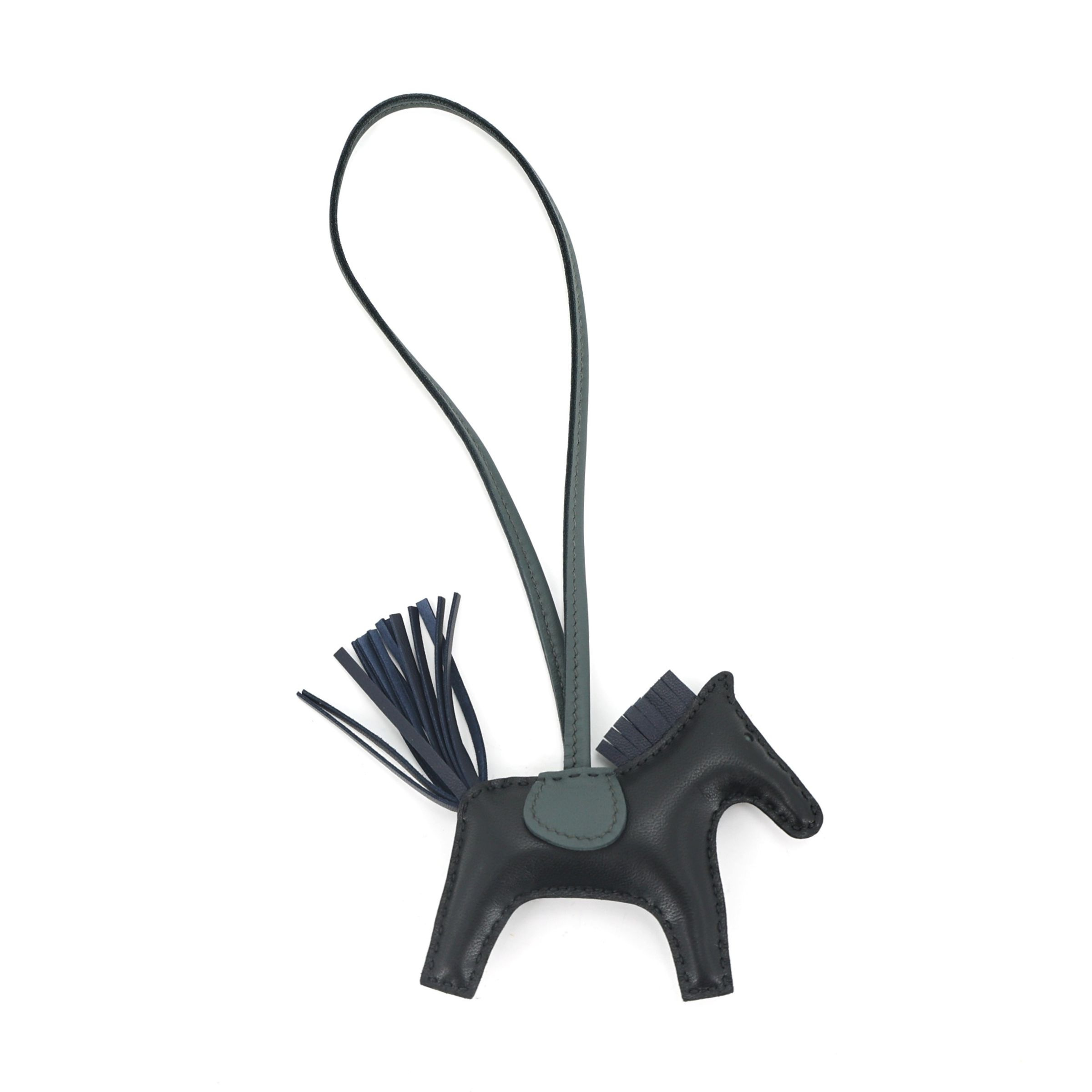 ランク N 新品 HERMÈS エルメス ロデオPM ブラック (89) ヴェール