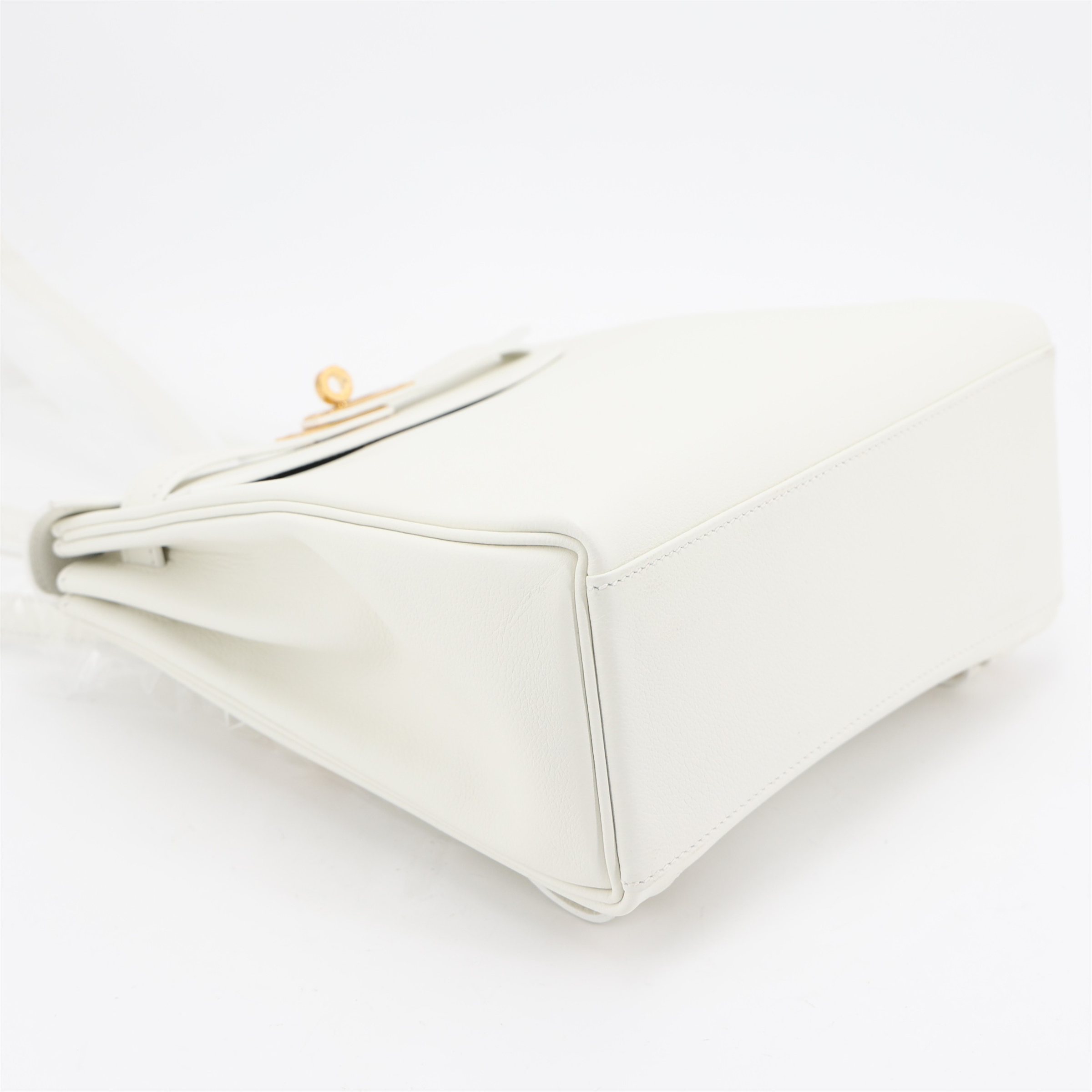 ランク NS 未使用品 HERMÈS エルメス ケリーアドGM ホワイト (01