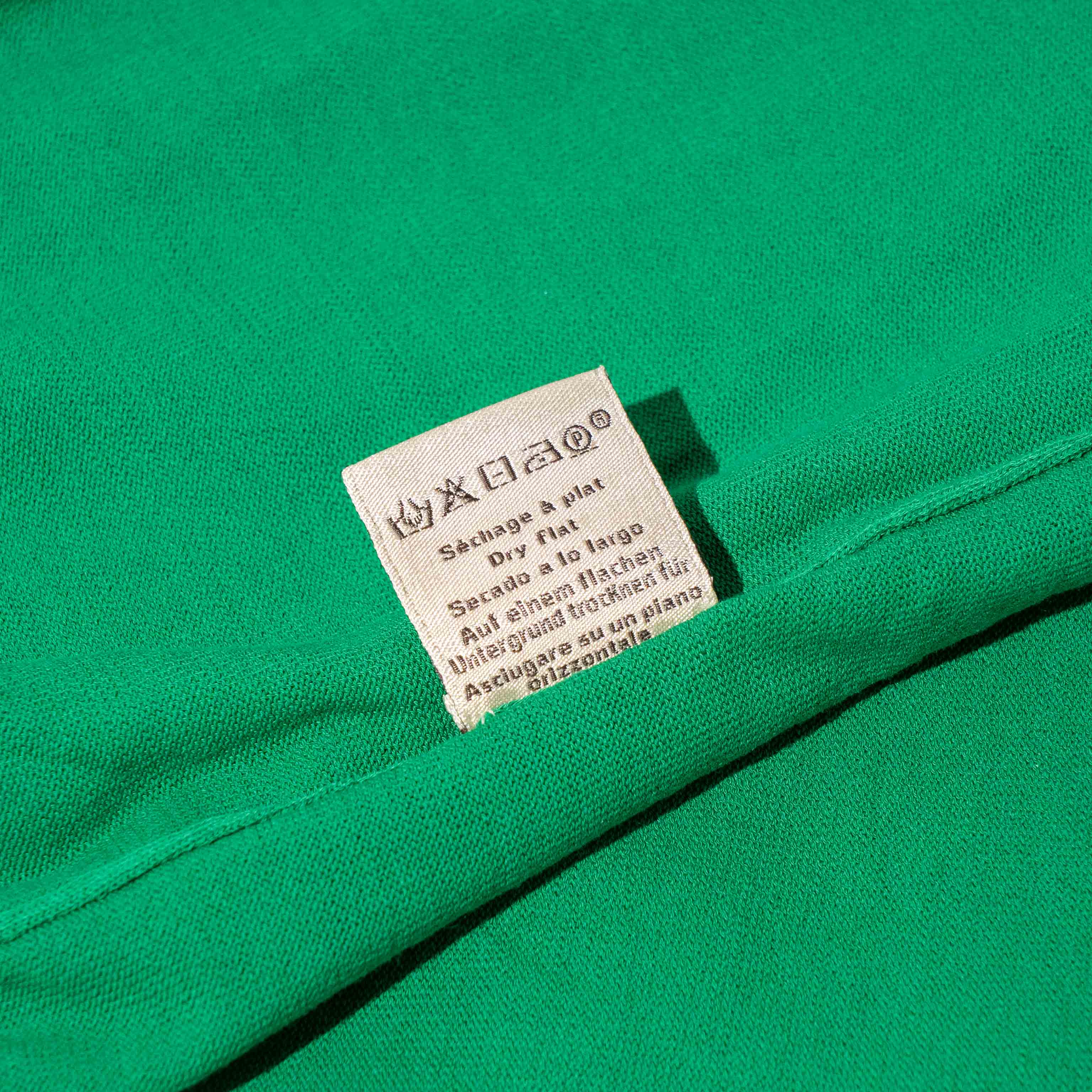 ランク NS 未使用品 HERMÈS エルメス ポロ・コル・ジップ グリーン