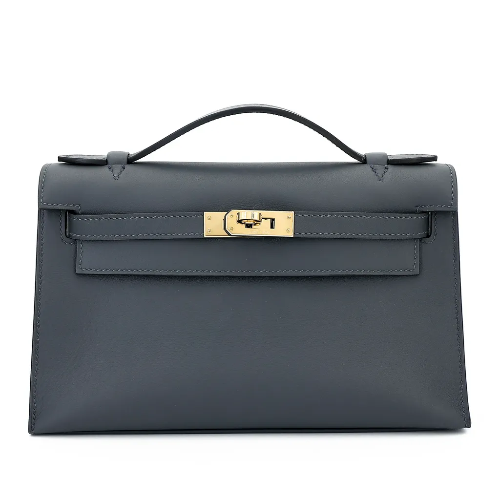 Kelly Pochette Gris misty (H0)