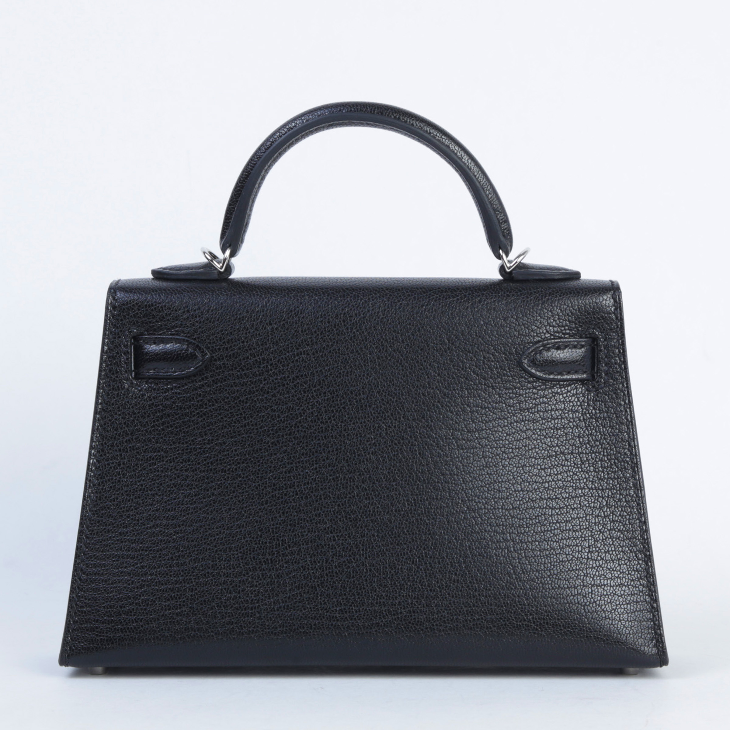 ランク N 新品 HERMÈS エルメス ミニケリー2 ブラック (89) シェーブル