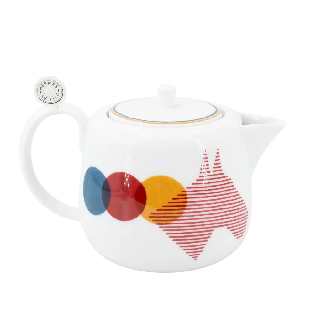 Saut Hermes teapot White
