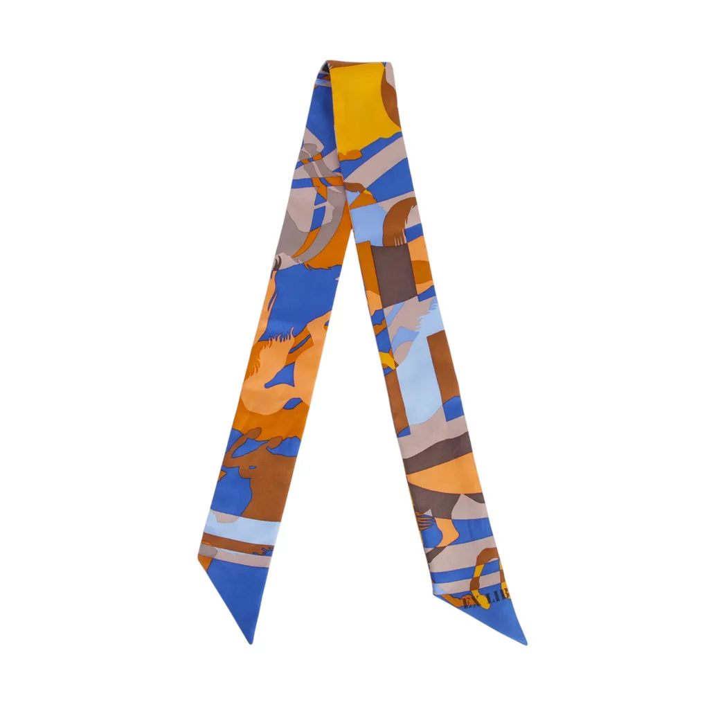 Twilly EX LIBRISEN CAMOUFLAGE Blue Orange