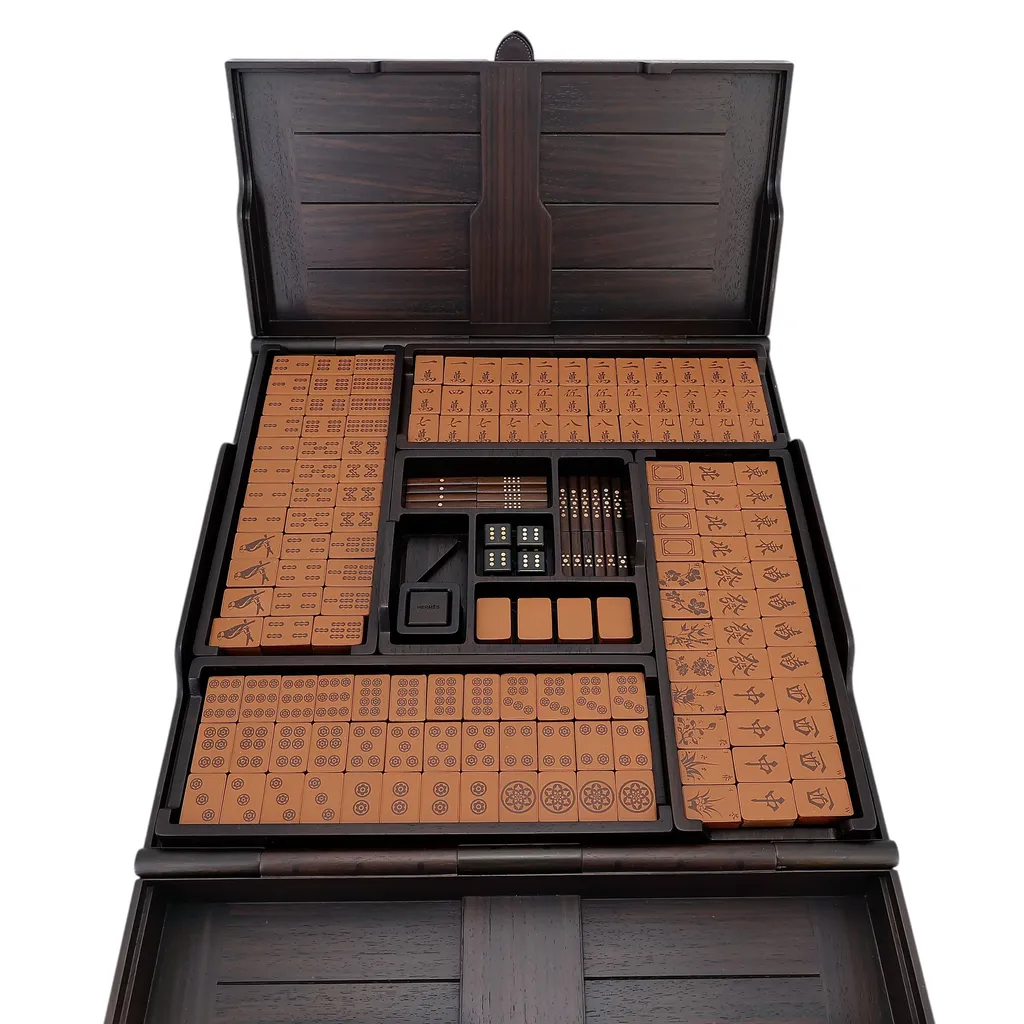 Helios Mahjong set Brown