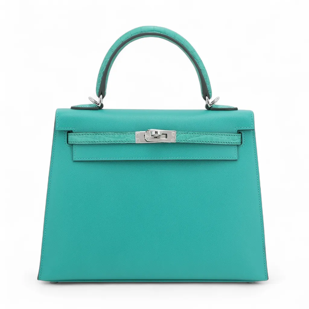 Kelly 25 Sellier Touch Vert Jade (O6)