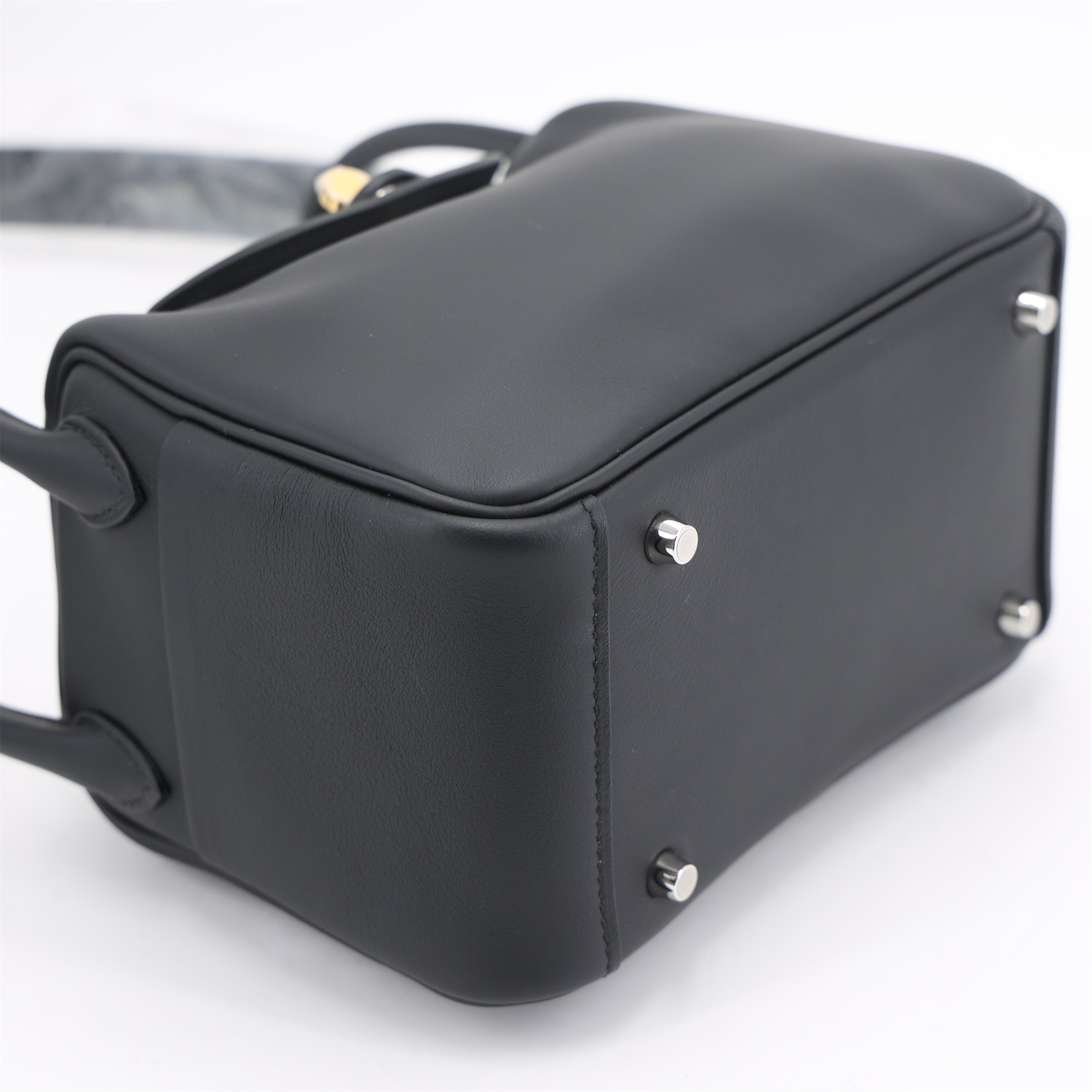 Podmini 黒 ランク N 新品 HERMÈS エルメス ミニリンディ2 ブラック (89) スイフト