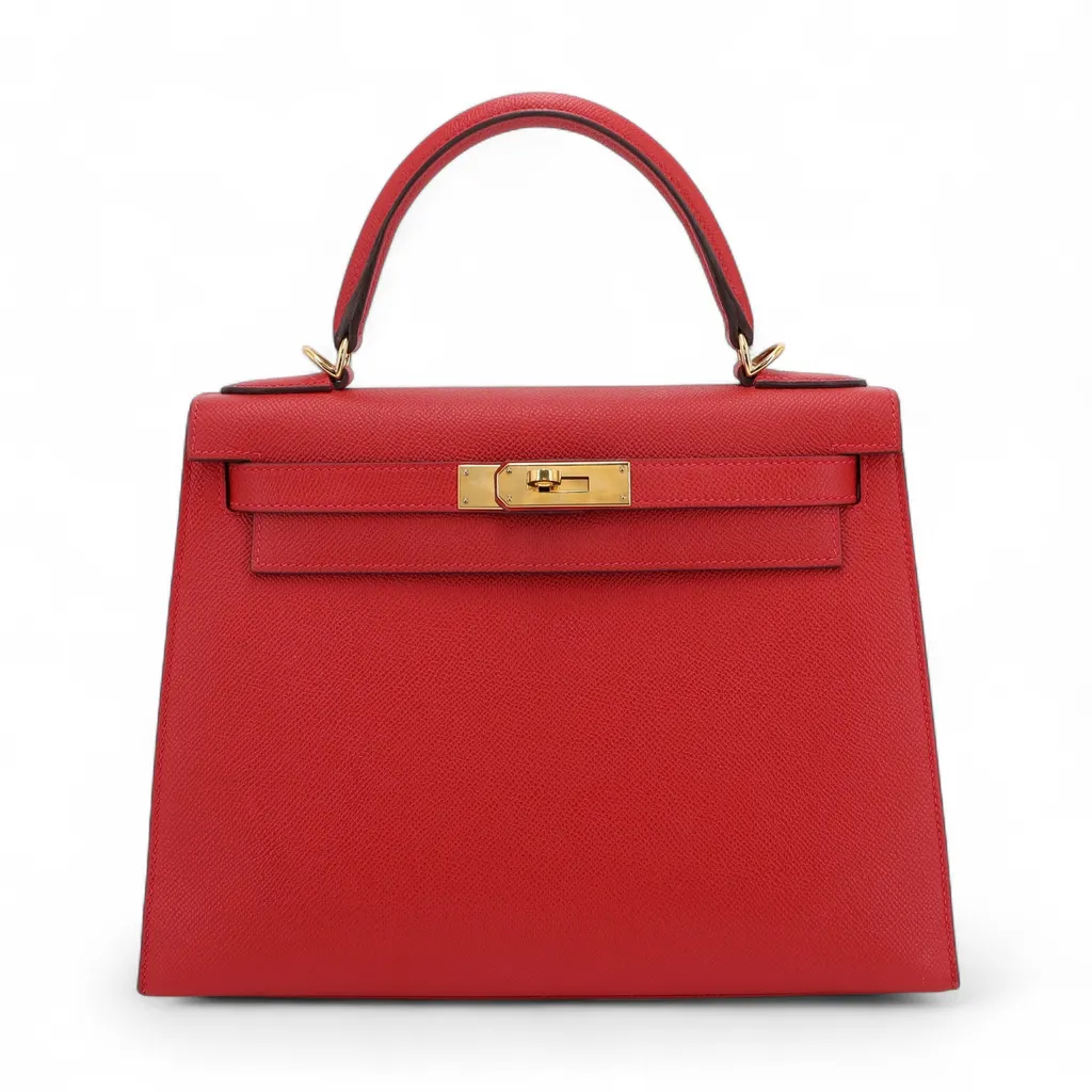 Kelly 28 Sellier Rouge Casaque (Q5)