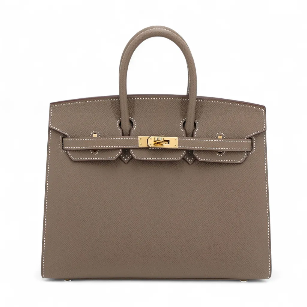 Birkin 25 Sellier Etoupe (18)
