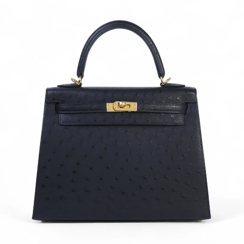 Kelly 25 Sellier Noir (89)