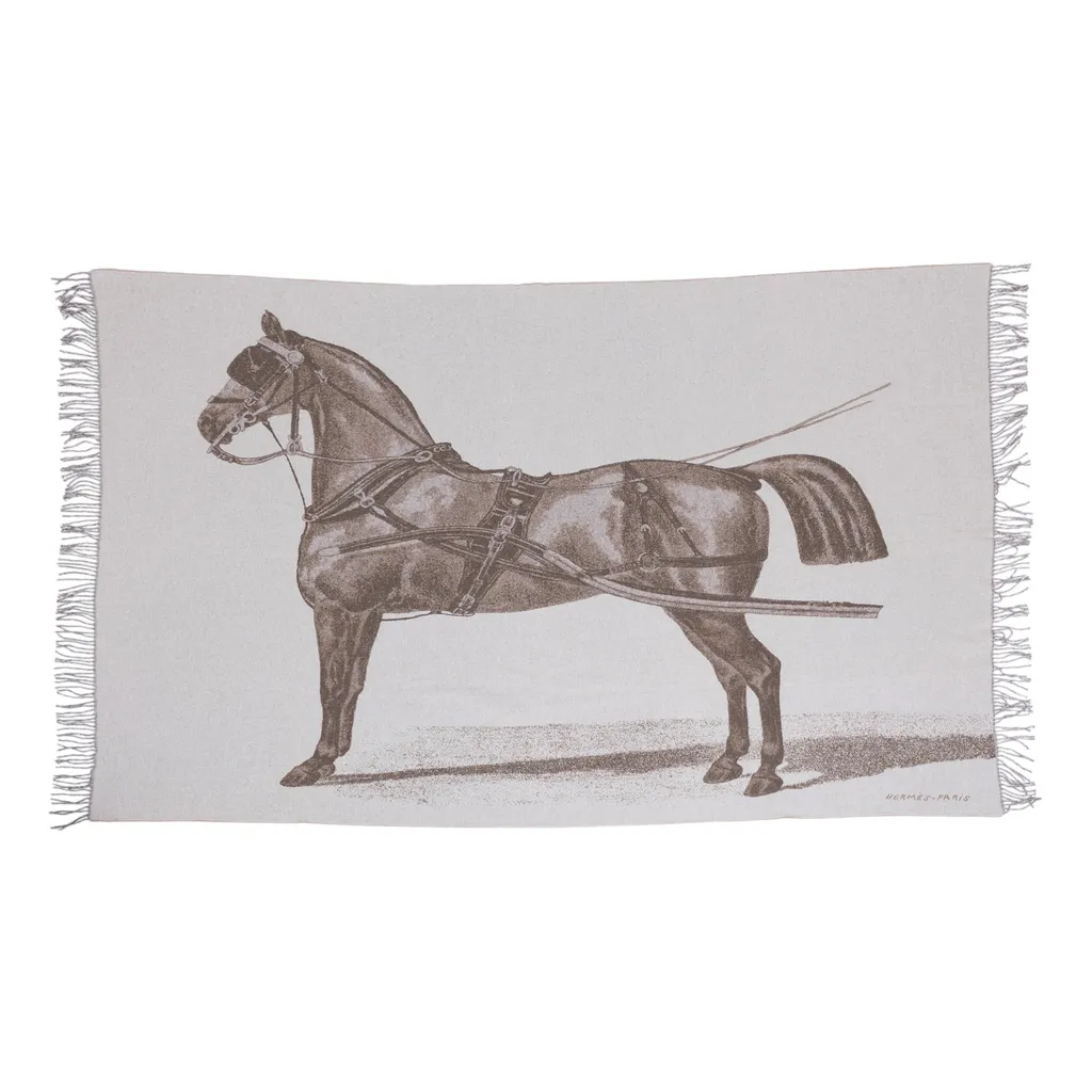 Cheval d'Attelage Blanket Beige