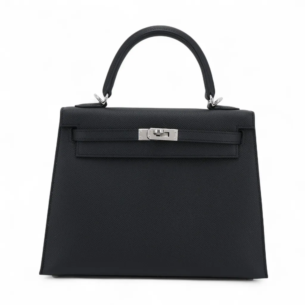 Kelly 25 Sellier Noir (89)