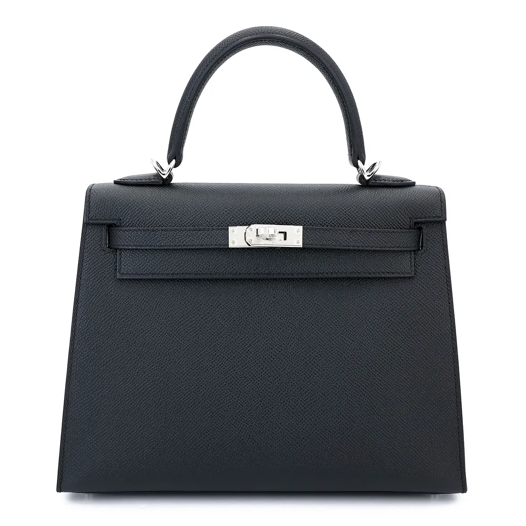 Kelly 25 Sellier  Noir (89)