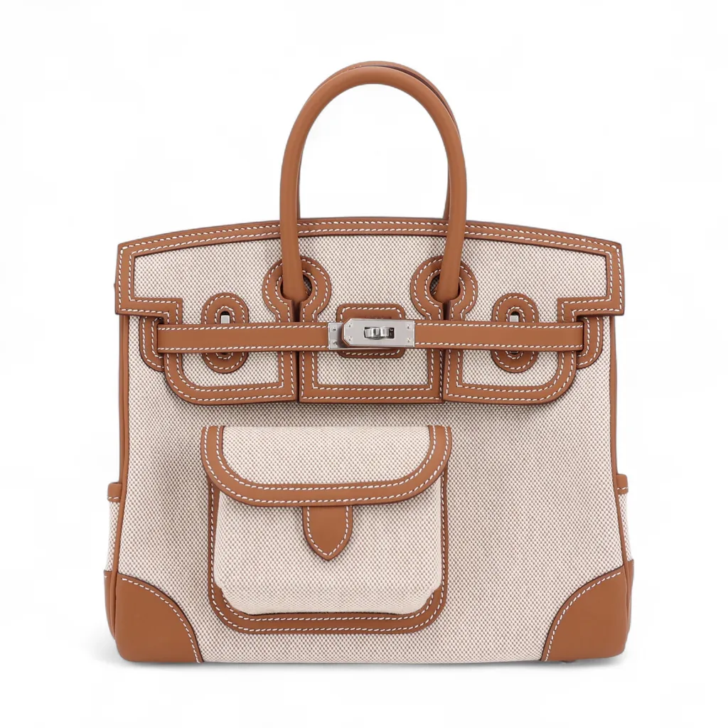 Birkin Cargo 25 Gold (37) Ecru