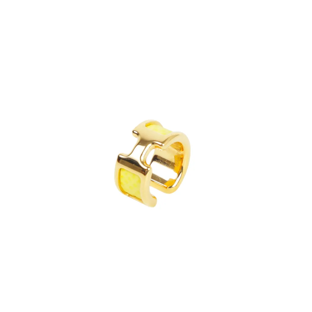 Olympe ear cuff small model Yellow