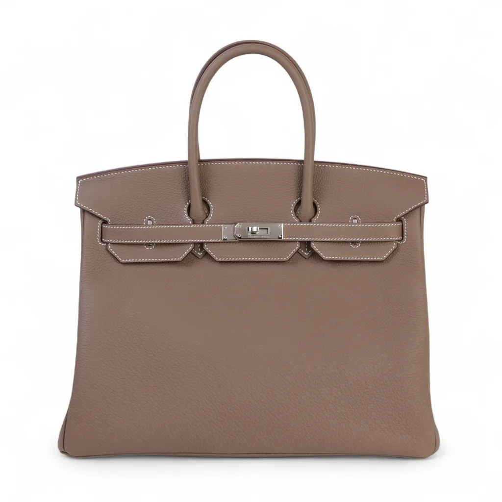 バーキン35 エトゥープ (18)