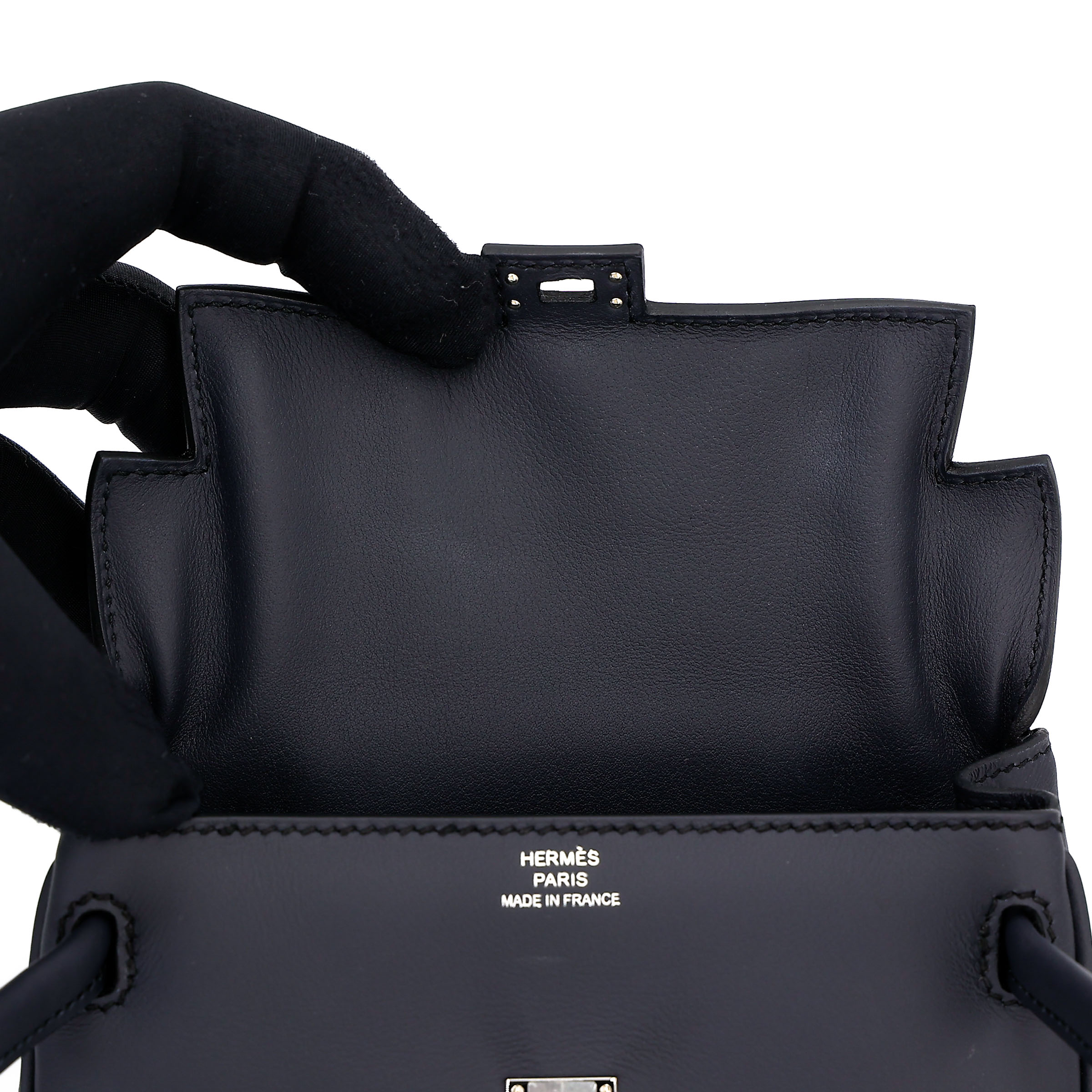 ランク N 新品 HERMÈS エルメス 限定品 ケリードール ブルーインディゴ