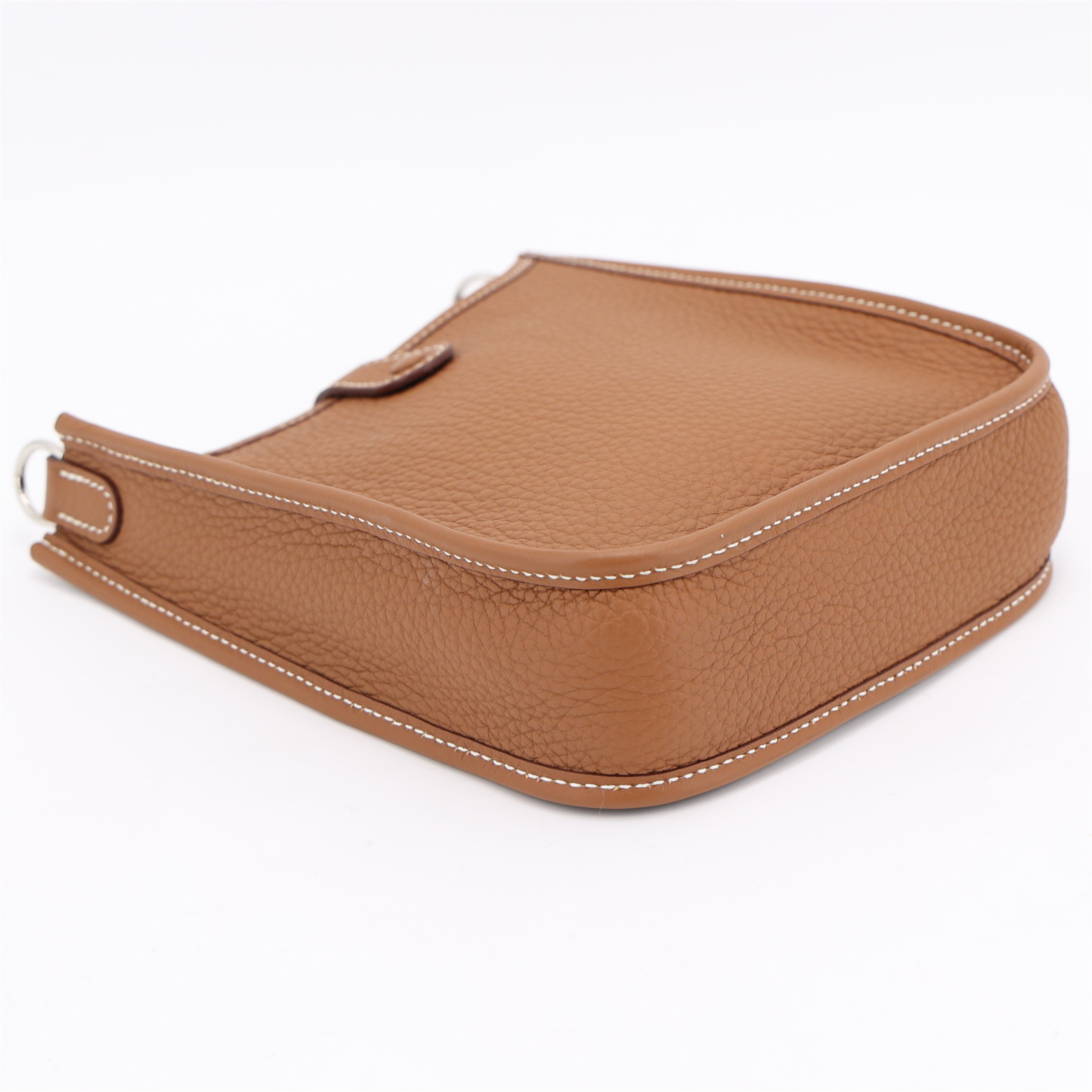 ランク SA HERMÈS エルメス エブリンTPM バンドリエール112cm ゴールド