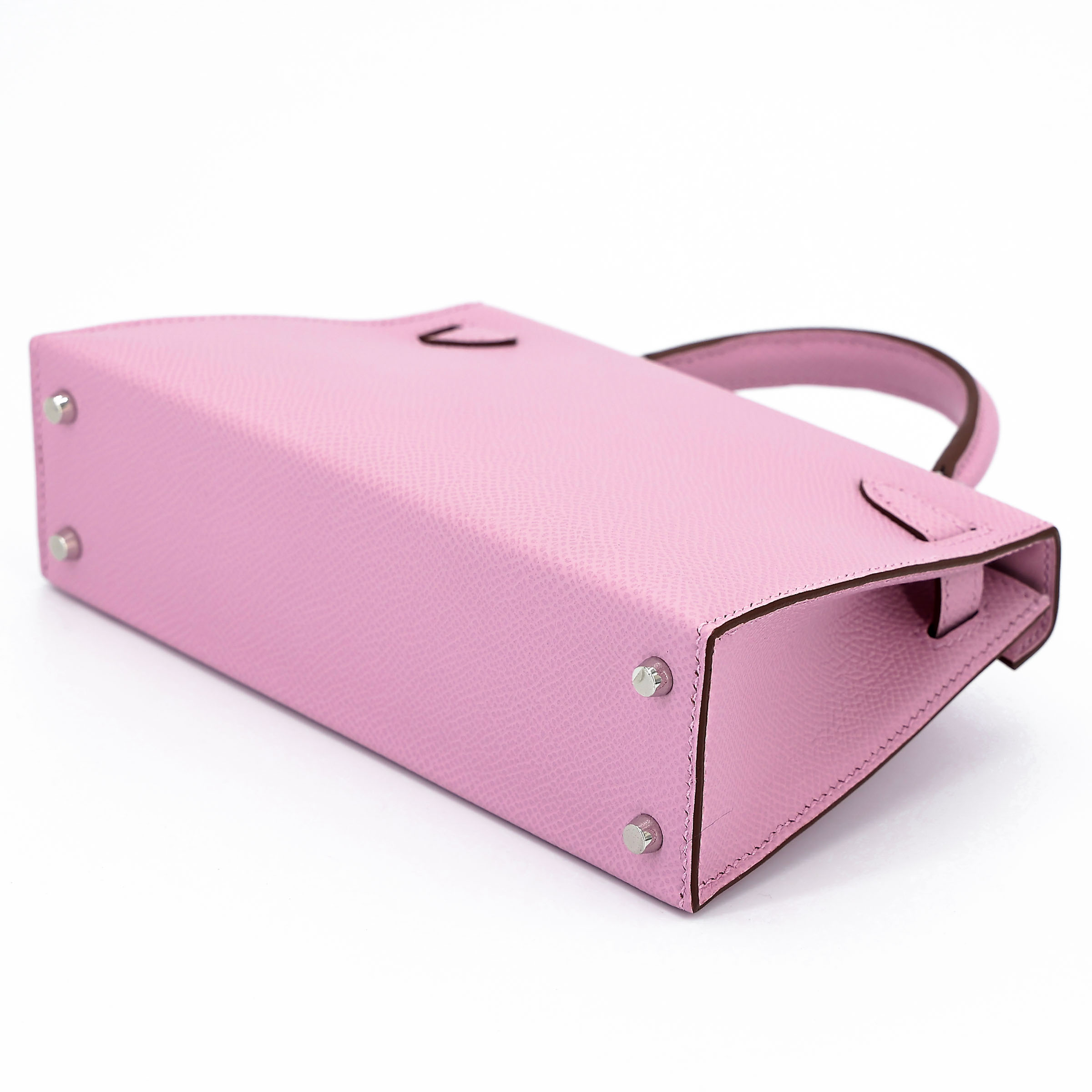 ランク N 新品 HERMÈS エルメス ミニケリー2 モーヴシルベストル (X9