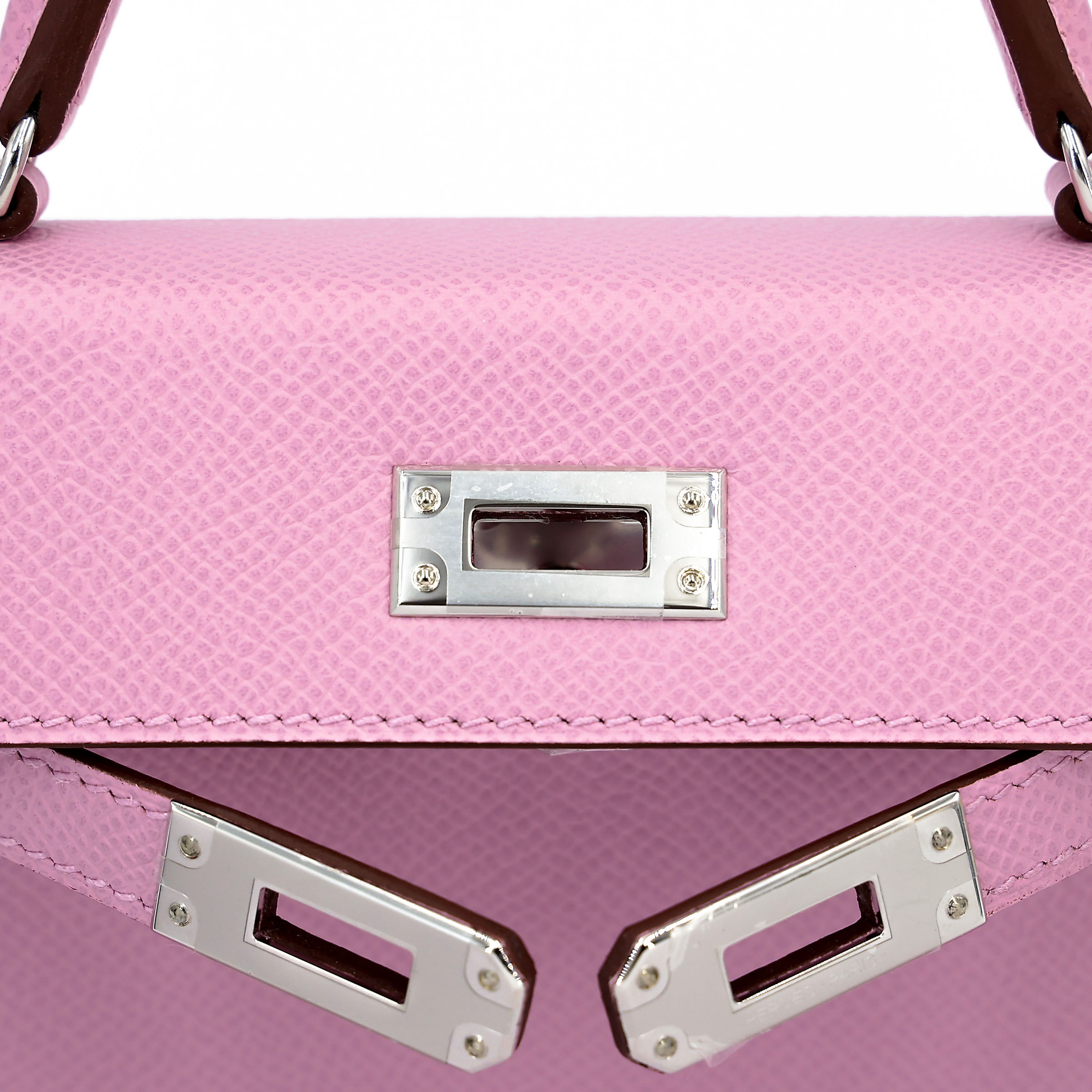 ランク N 新品 HERMÈS エルメス ミニケリー2 モーヴシルベストル (X9