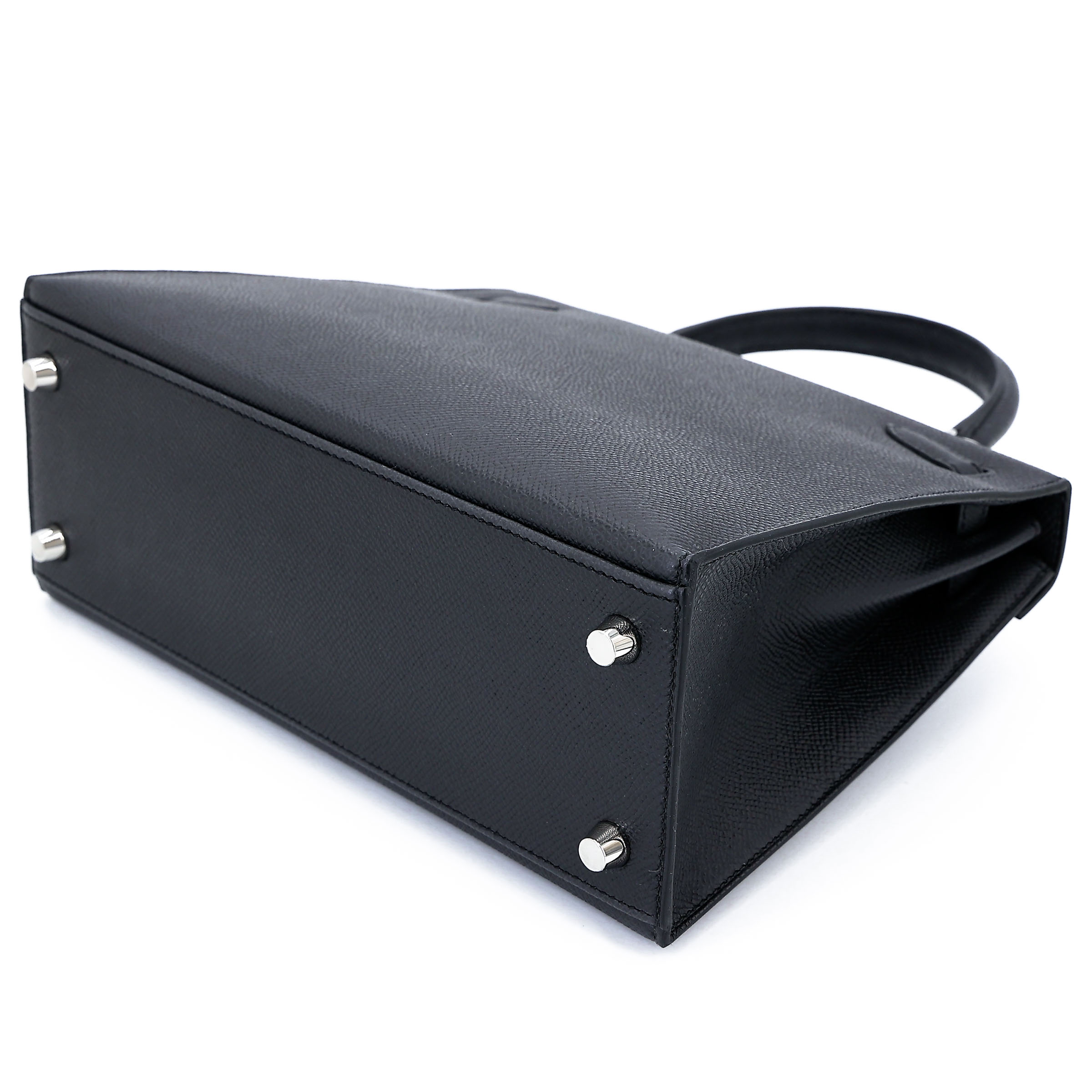 ランク N 新品 HERMÈS エルメス ケリー25 セリエ ブラック (89