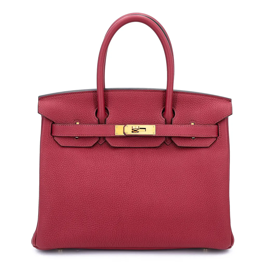 バーキン30 ルージュグレナ (K1)