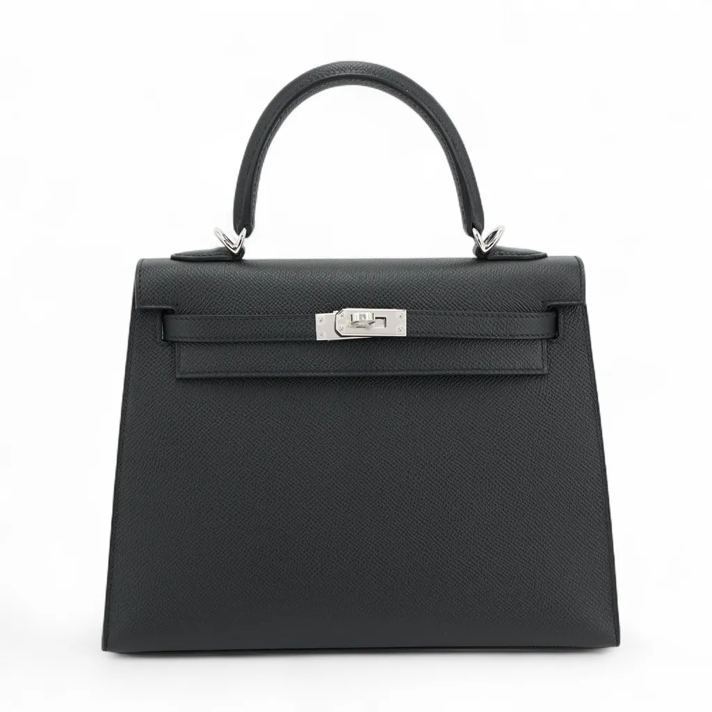 Kelly 25 Sellier Noir (89)