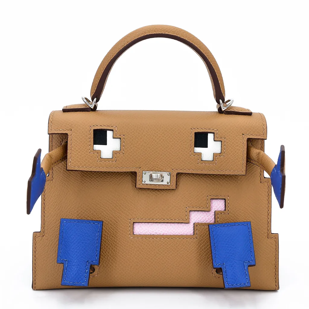 Kelly Doll Picto Biscuit (4B) Bleu France (71) Mauve Pale (09)