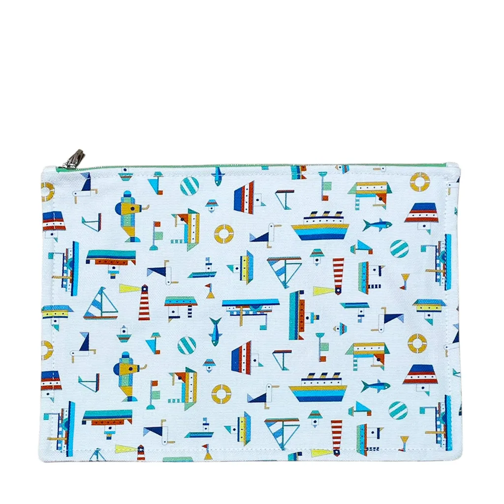 ポーチ プティシャルティエ ホワイト