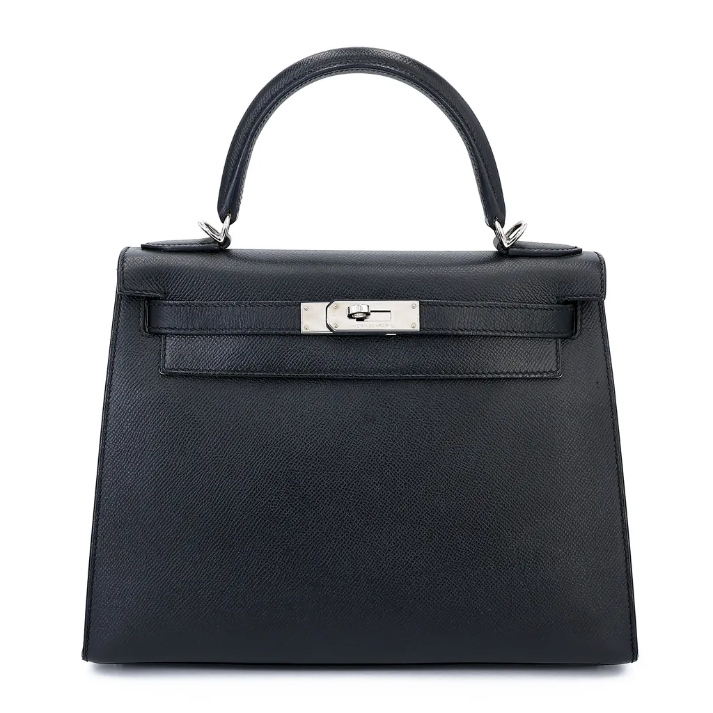 Kelly 28 Sellier  Noir (89)