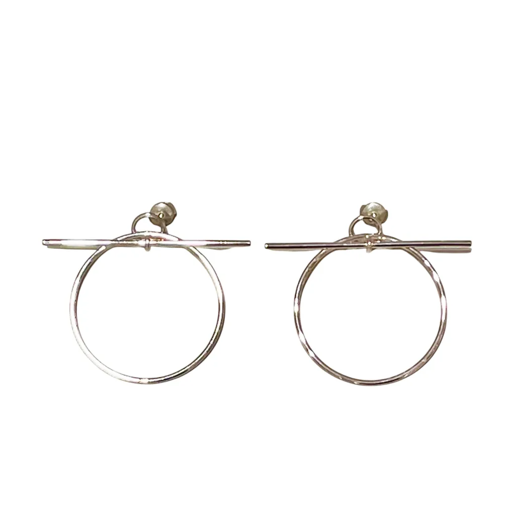 Loop MM Earring Silver