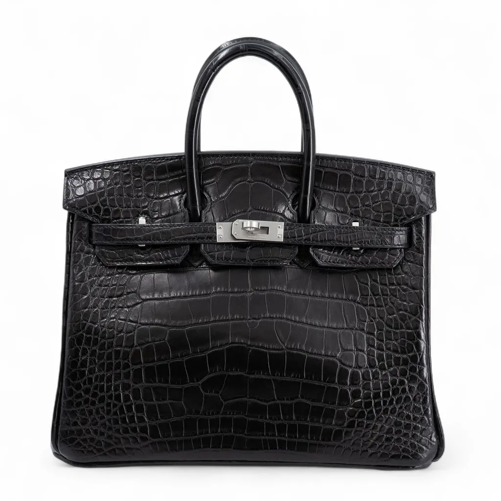 バーキン25 ブラック (89) グリパール (80)