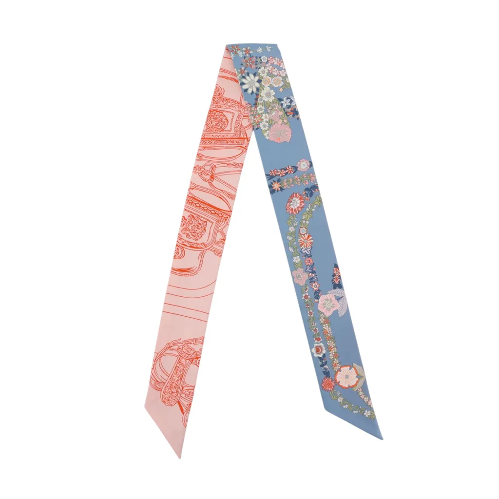 Twilly Brides de Gala en Fleurs Blue Red