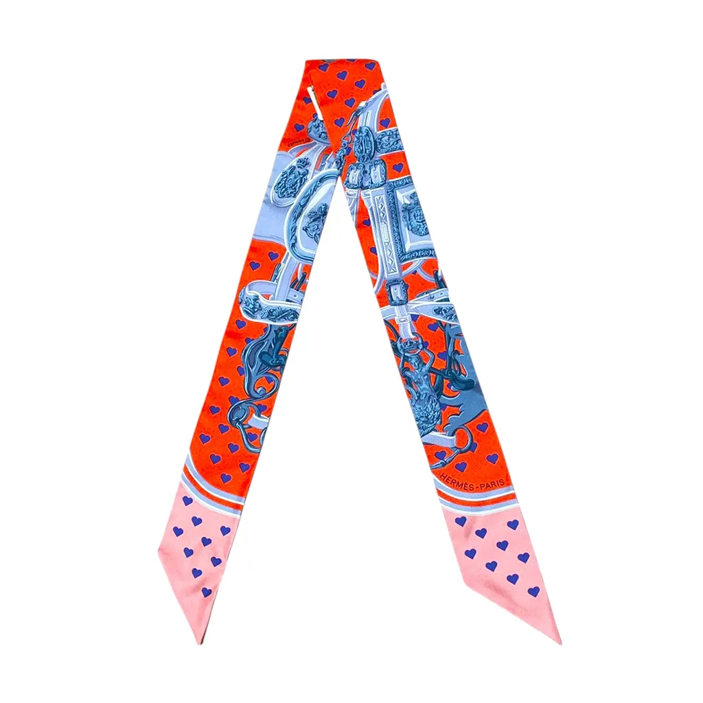 Twilly Brides de Gala Love Orange Blue