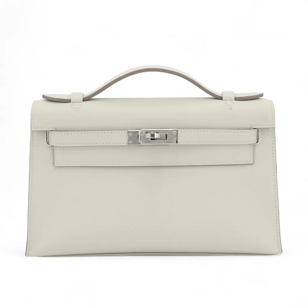 Kelly Pochette Gris Perle (80)