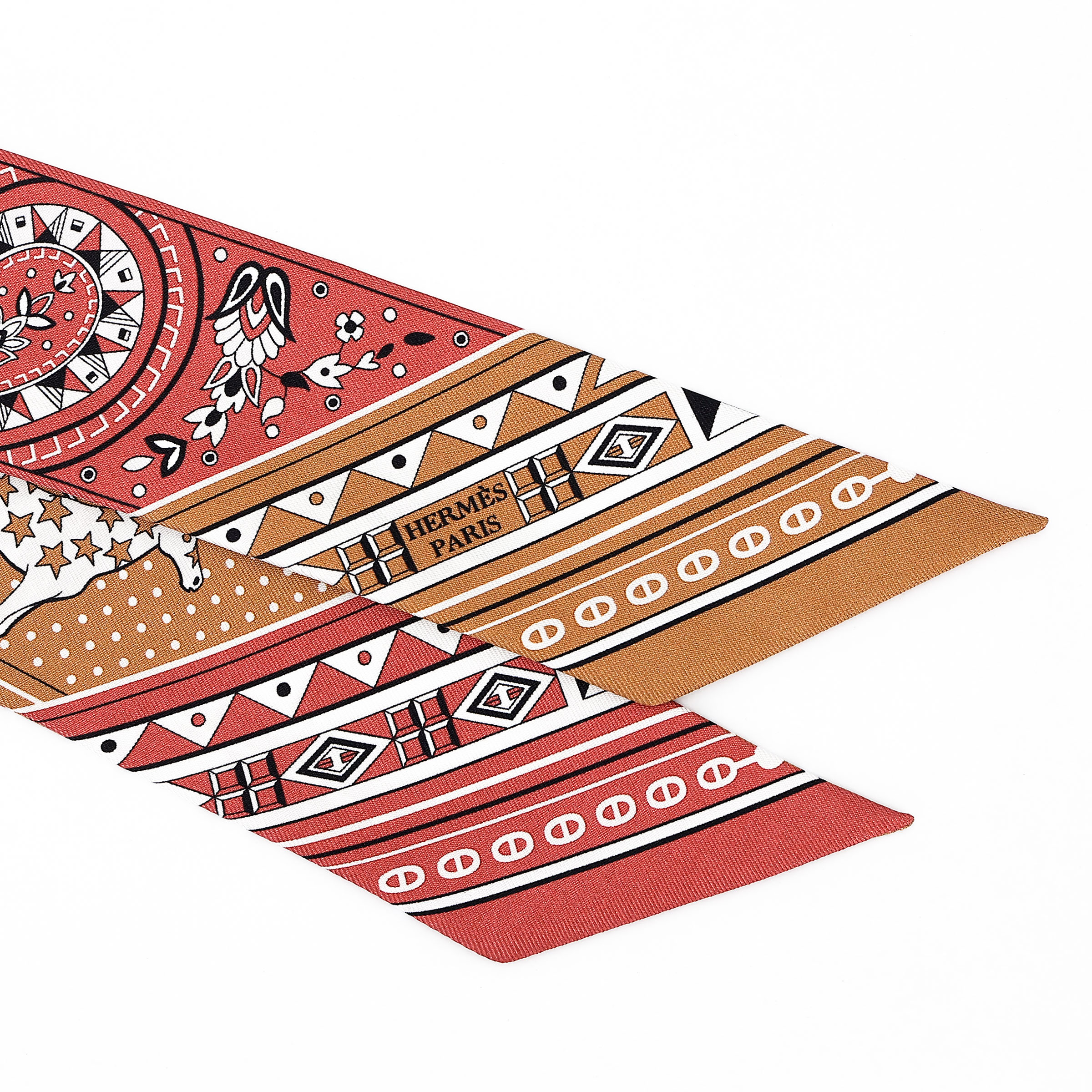 ランク N 新品 HERMÈS エルメス ツイリー シュヴァル・ドゥ・クール