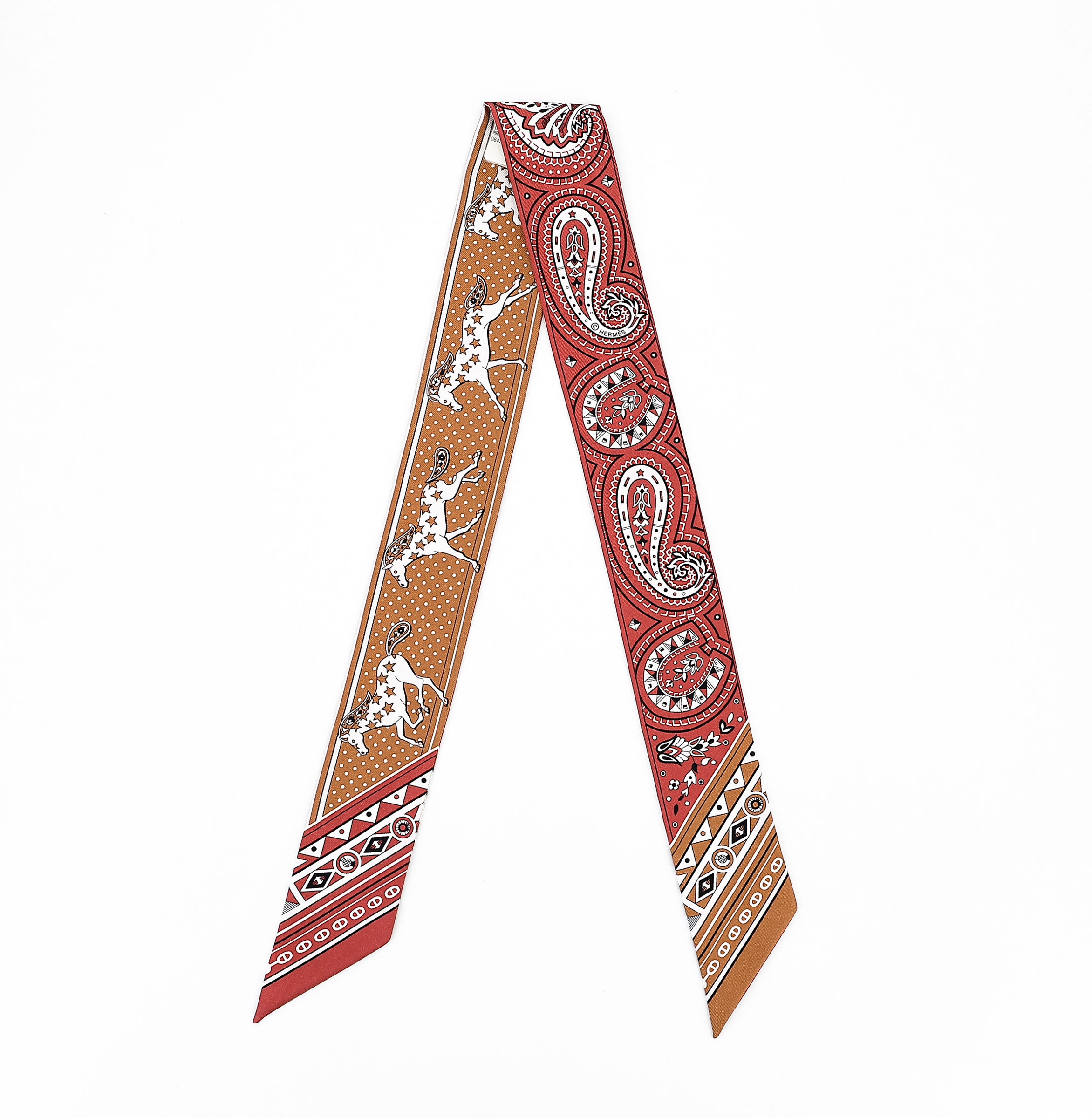 ランク N 新品 HERMÈS エルメス ツイリー シュヴァル・ドゥ・クール