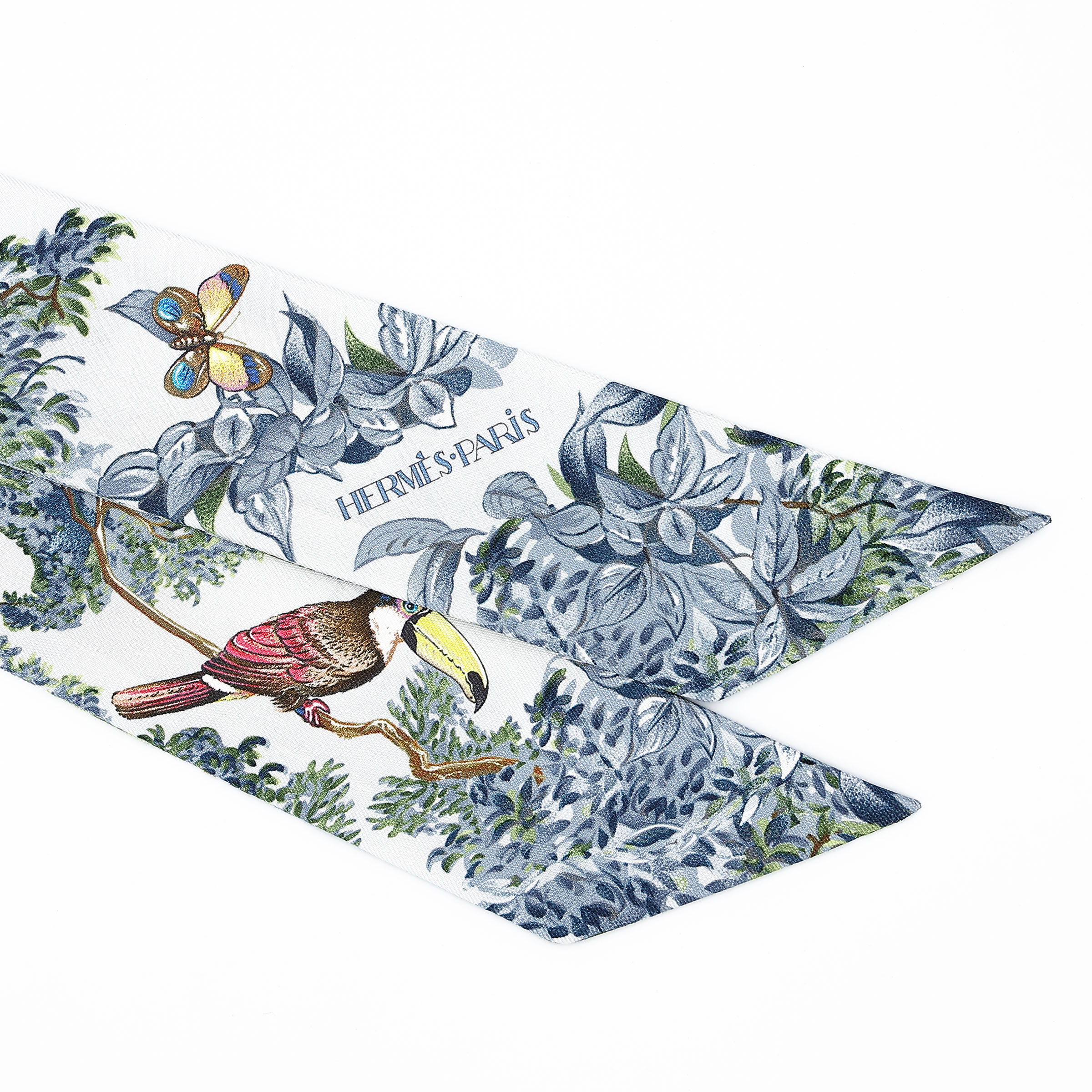 エルメスツイリー ランク N 新品 HERMÈS エルメス ツイリー 鐙リミックス パープル