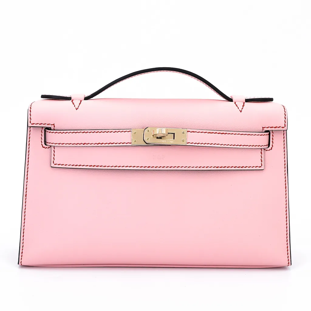 ポシェットケリー ヴェルソ ローズサクラ (3Q) ブラック (89) フランボワーズ (90)