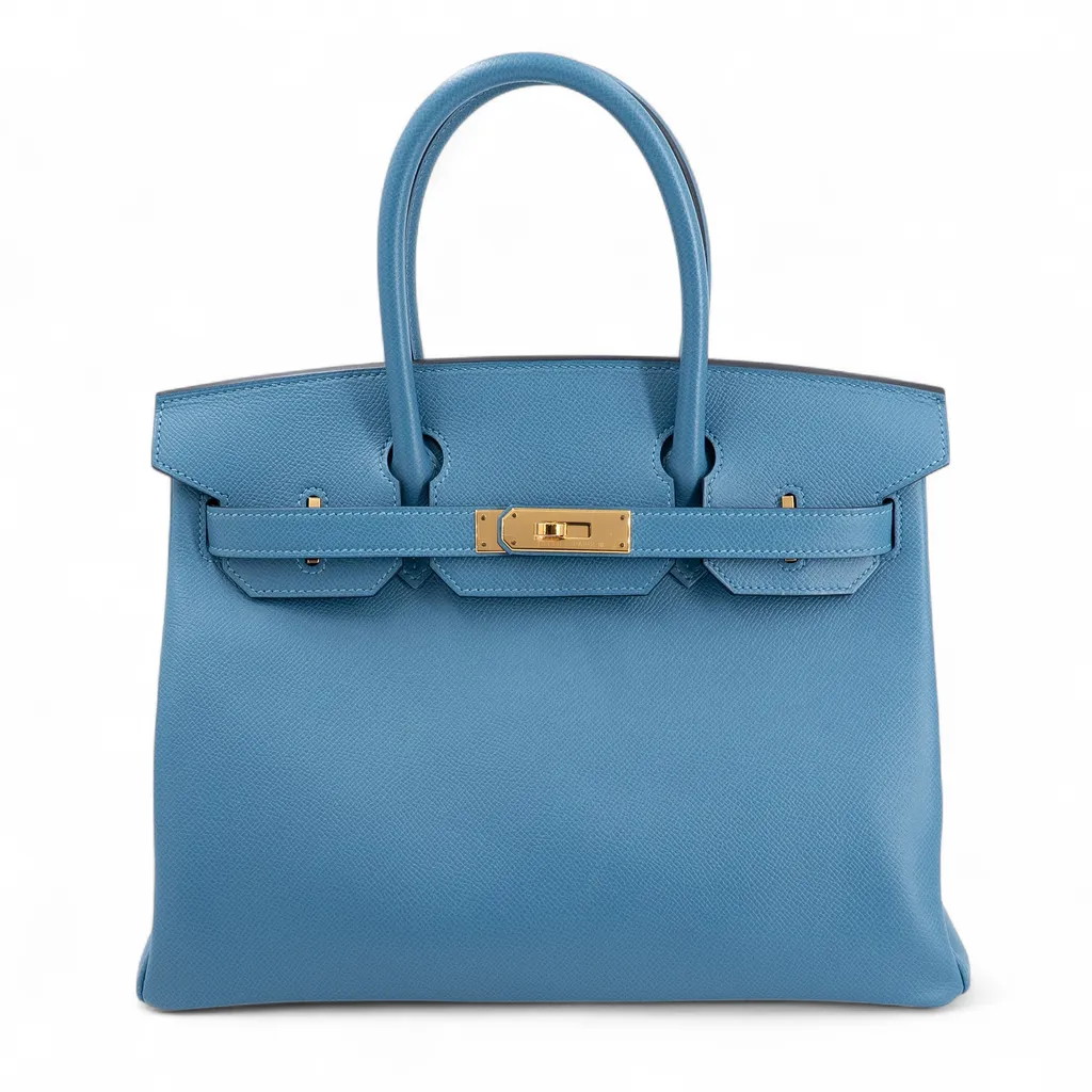 Birkin 30 Bleu Agate (R2)