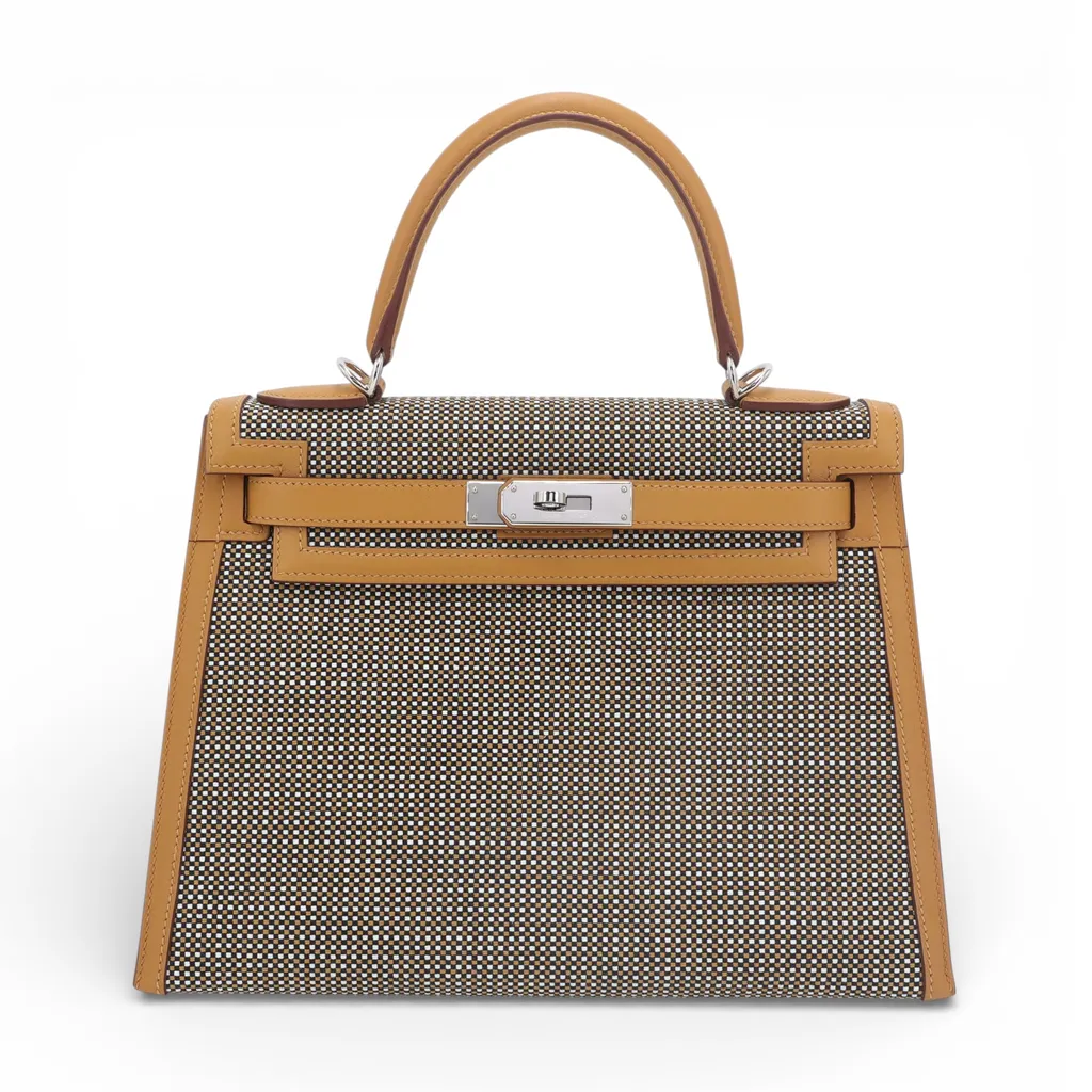 Kelly 28 Sellier Sesame (2S) White (01) Noir (89) Desert (1D)