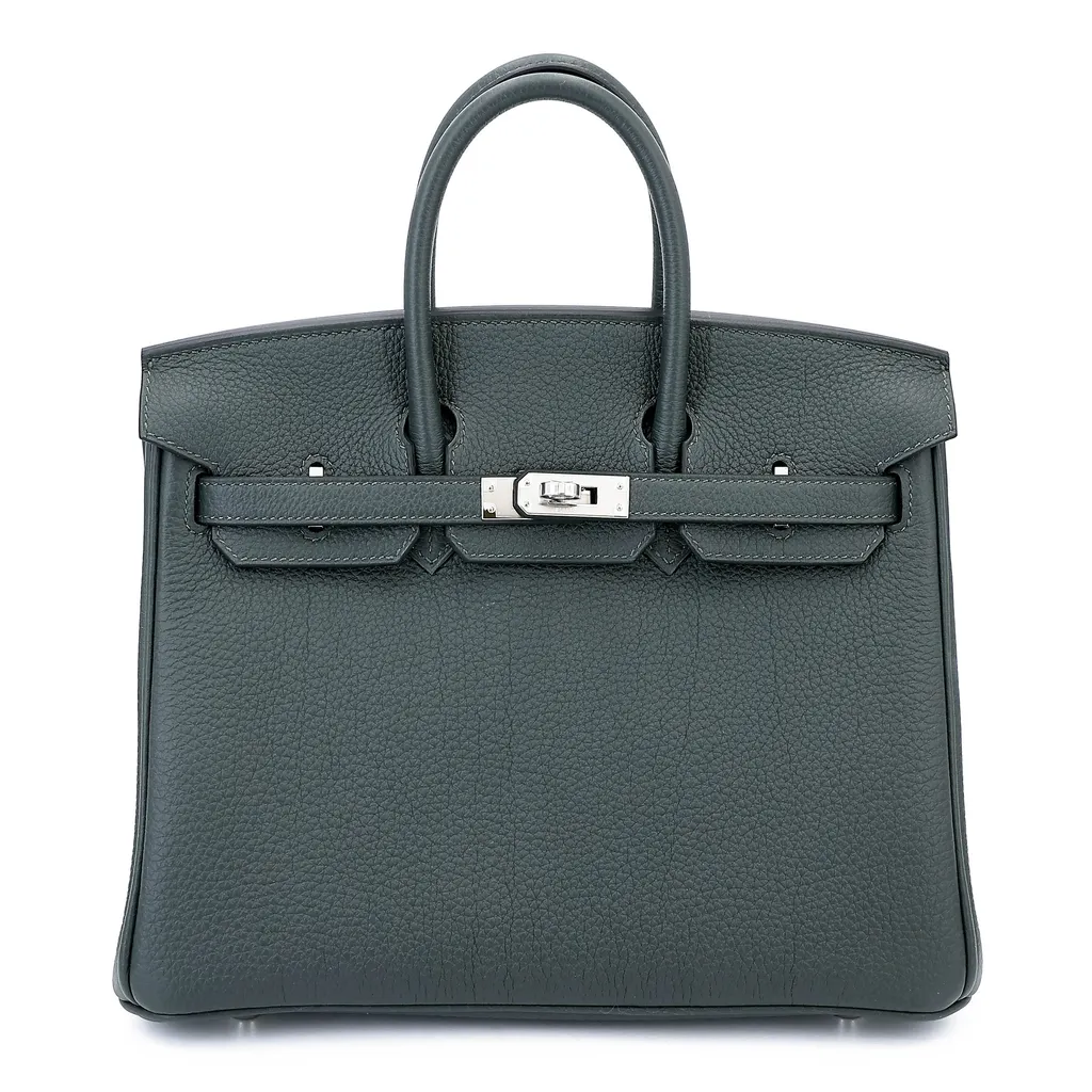 Birkin 25 New Vert Fonce (04)
