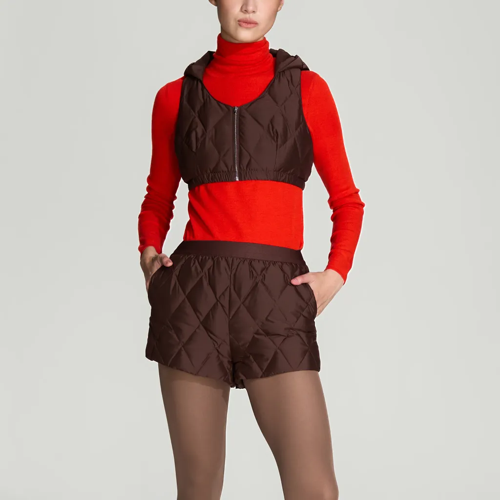 BIFU Chestnut Brown Goose Down Suit Chestnut Brown