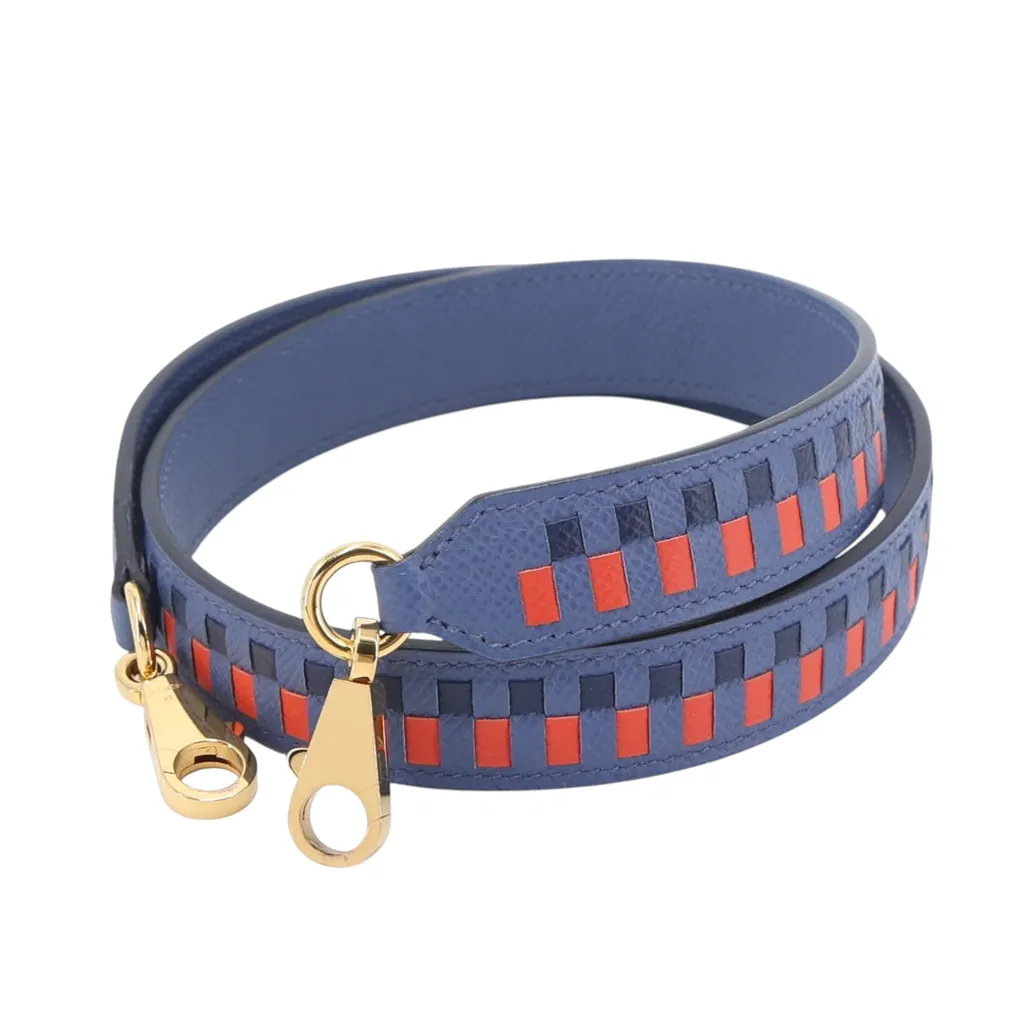 Strap Tressage Bleu Brighton (7E) Capucine (9T)